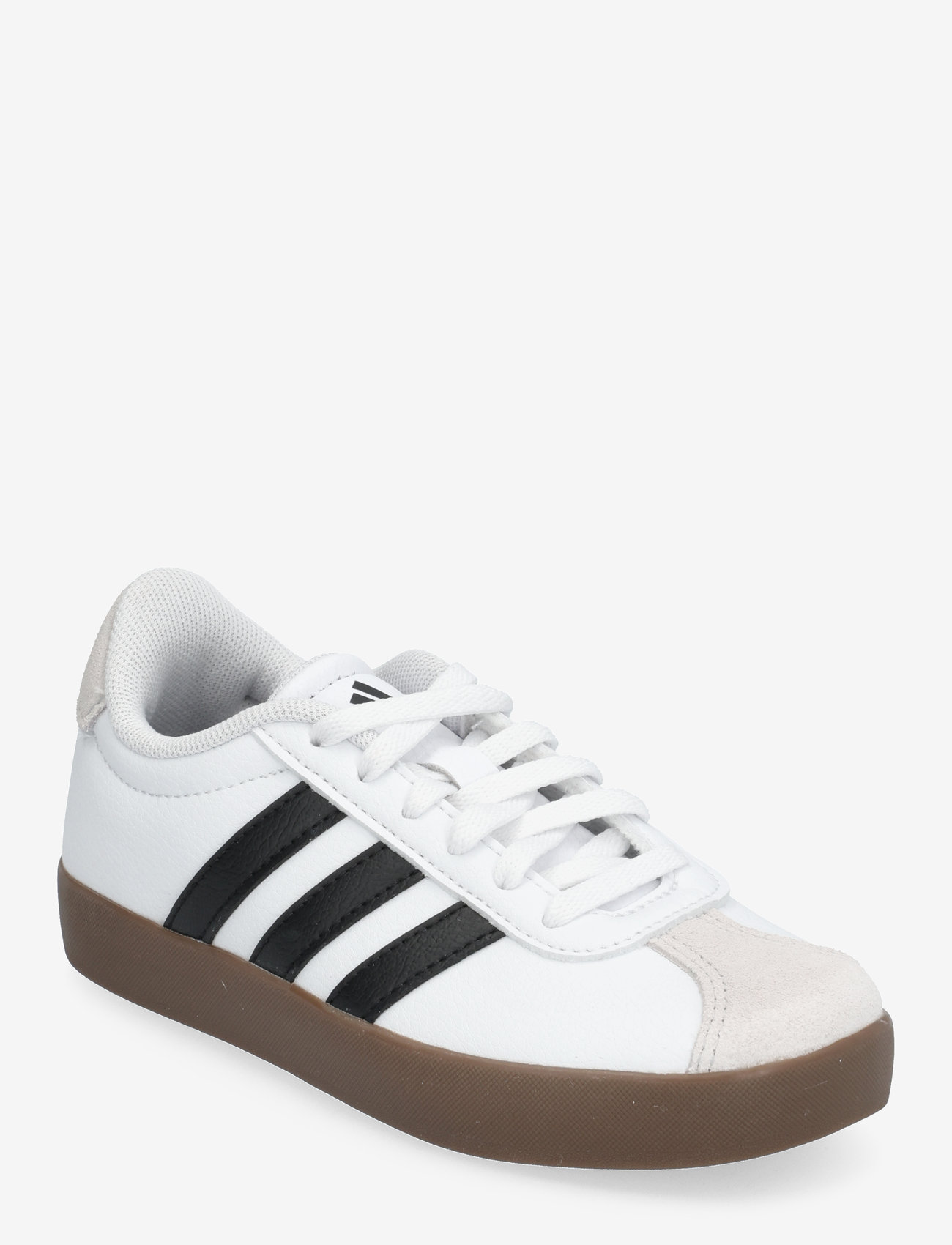 adidas Sportswear - VL COURT 3.0 K - låga sneakers - ftwwht/cblack/greone - 0