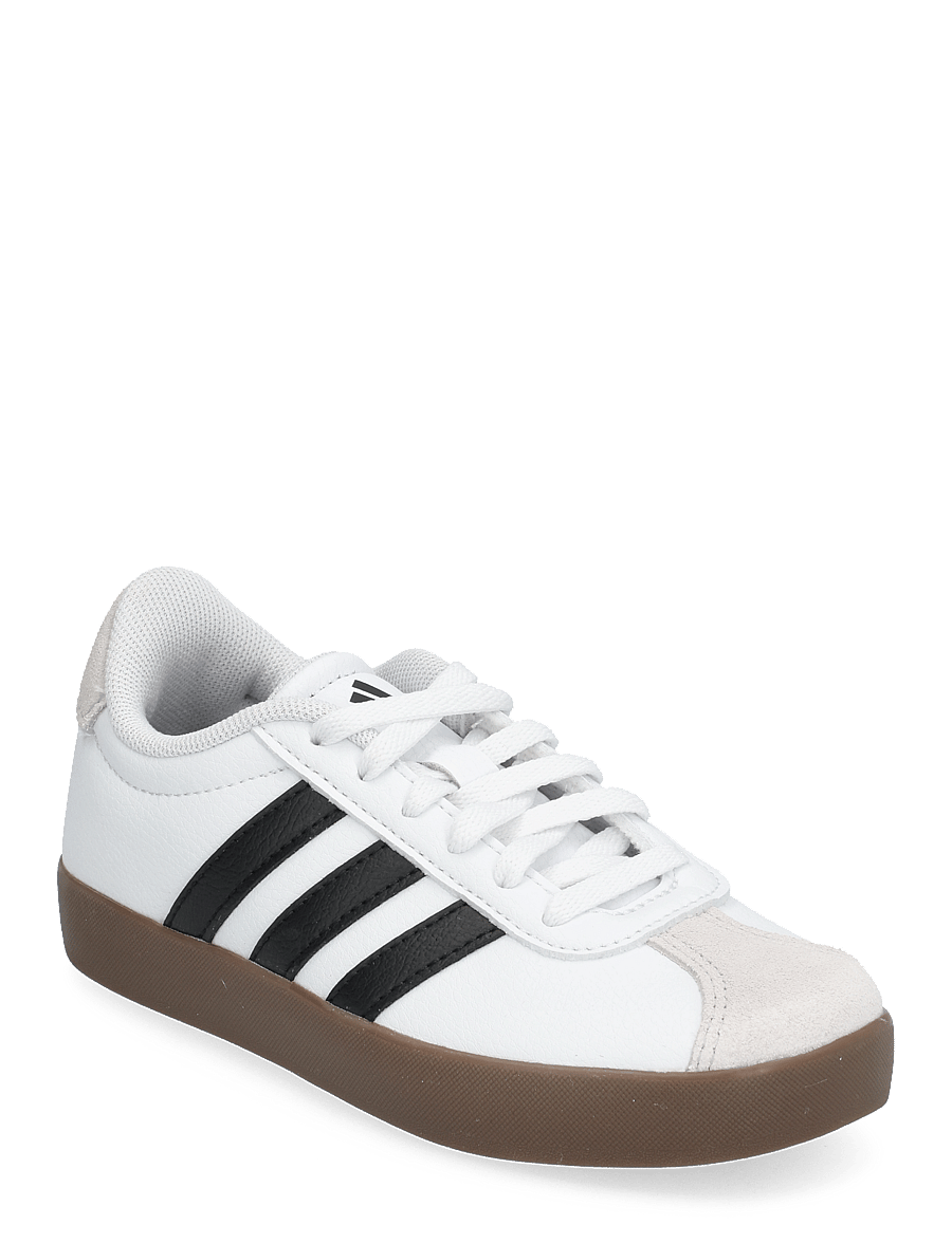 adidas Sportswear - VL COURT 3.0 K - baskets basses - ftwwht/cblack/greone - 0