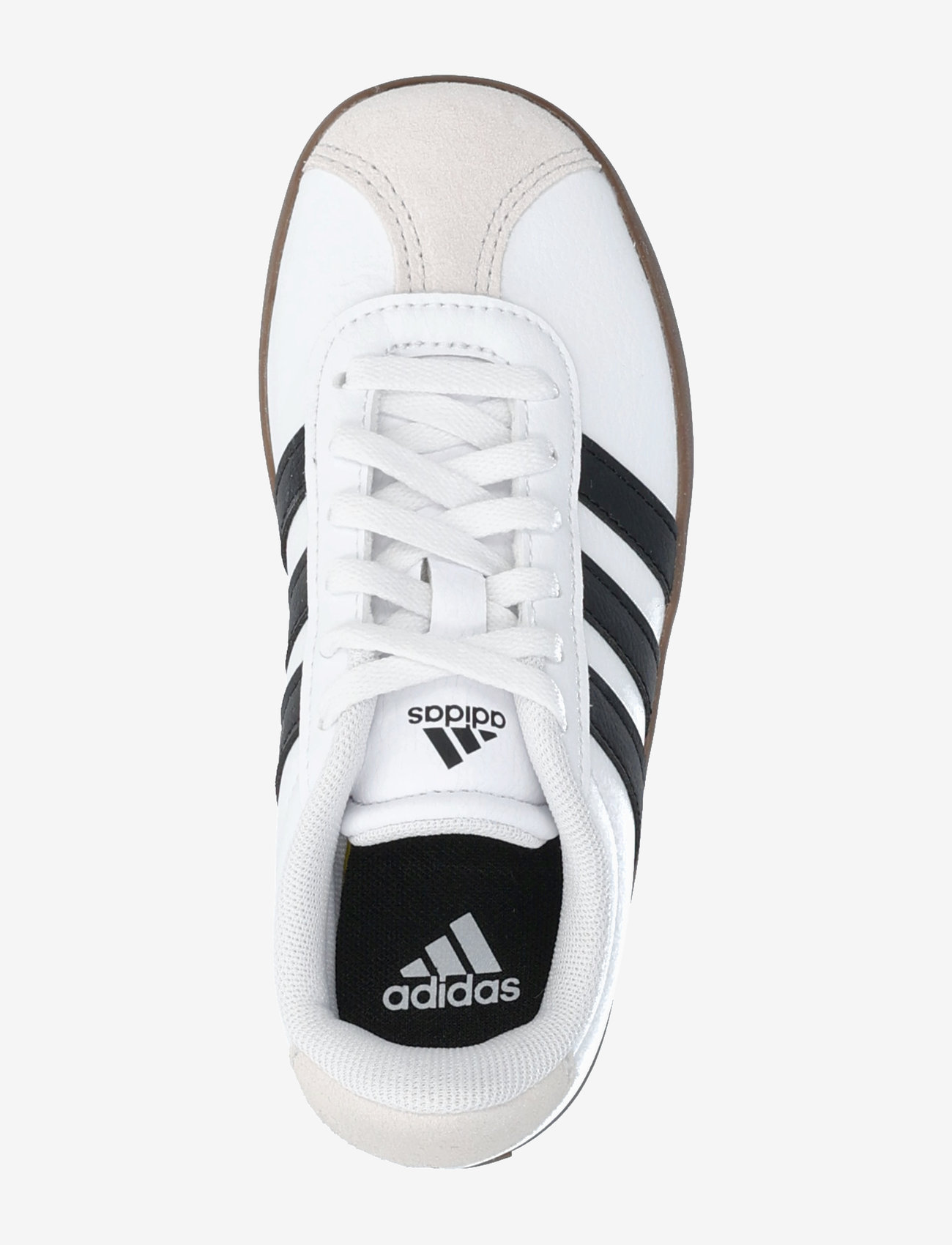 adidas Sportswear - VL COURT 3.0 K - låga sneakers - ftwwht/cblack/greone - 3