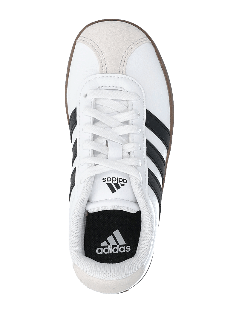 adidas Sportswear - VL COURT 3.0 K - låga sneakers - ftwwht/cblack/greone - 3