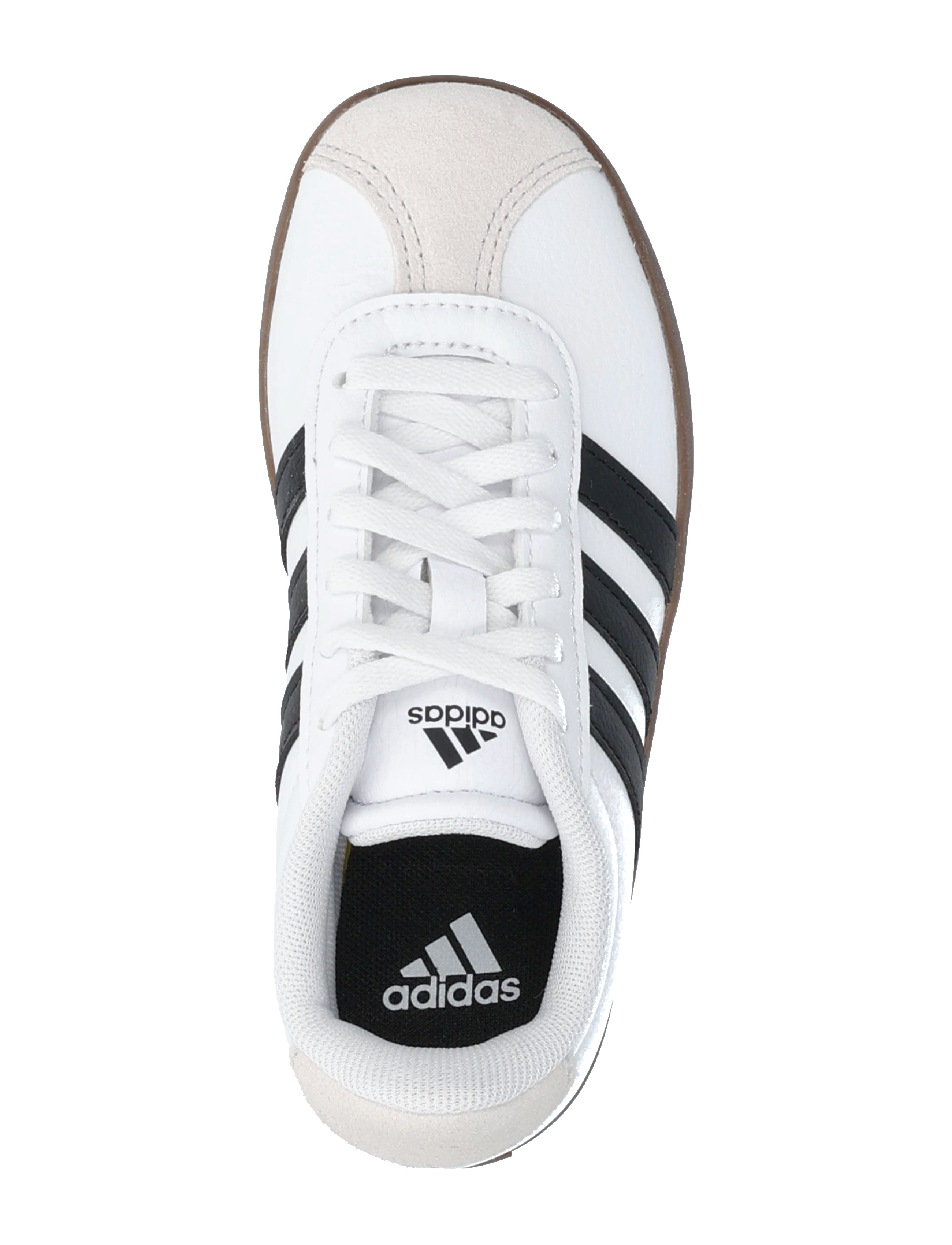 adidas Sportswear - VL COURT 3.0 K - baskets basses - ftwwht/cblack/greone - 3