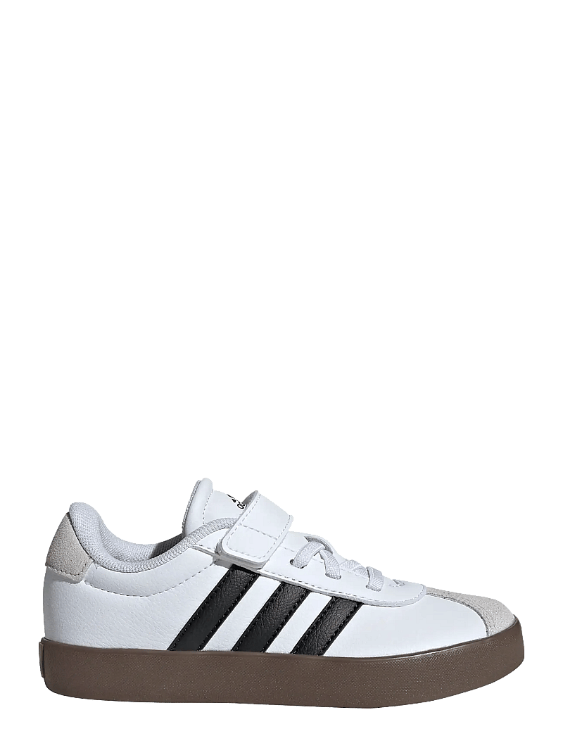 adidas Sportswear - VL COURT 3.0 EL C - lave sneakers - ftwwht/cblack/greone - 2