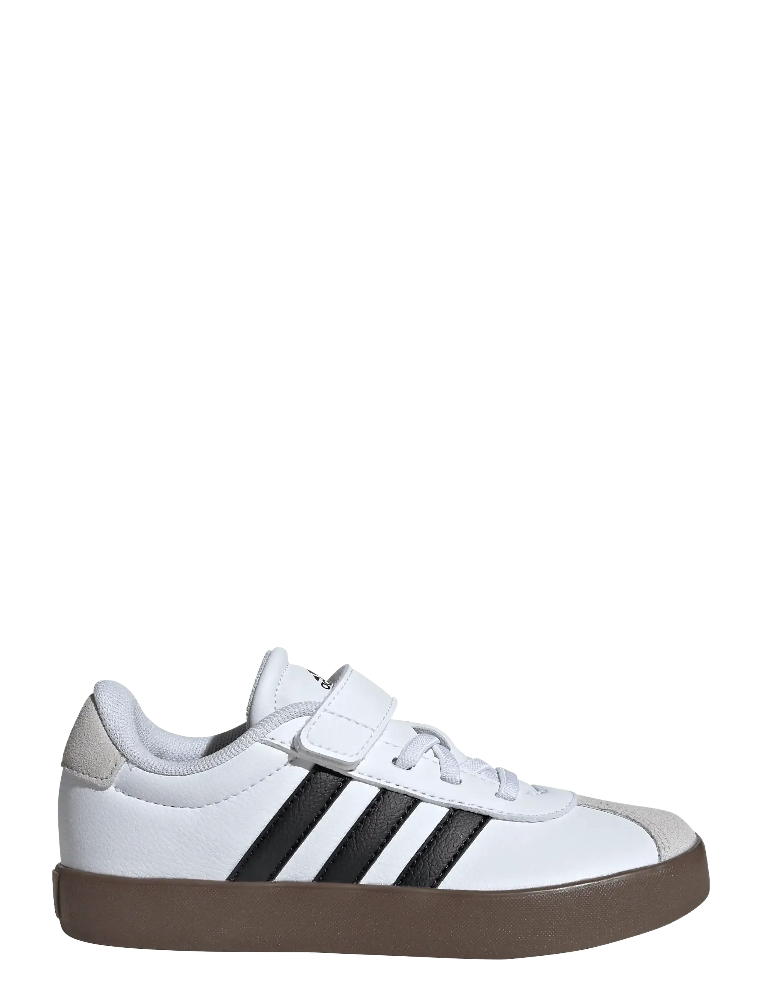 adidas Sportswear - VL COURT 3.0 EL C - lave sneakers - ftwwht/cblack/greone - 2