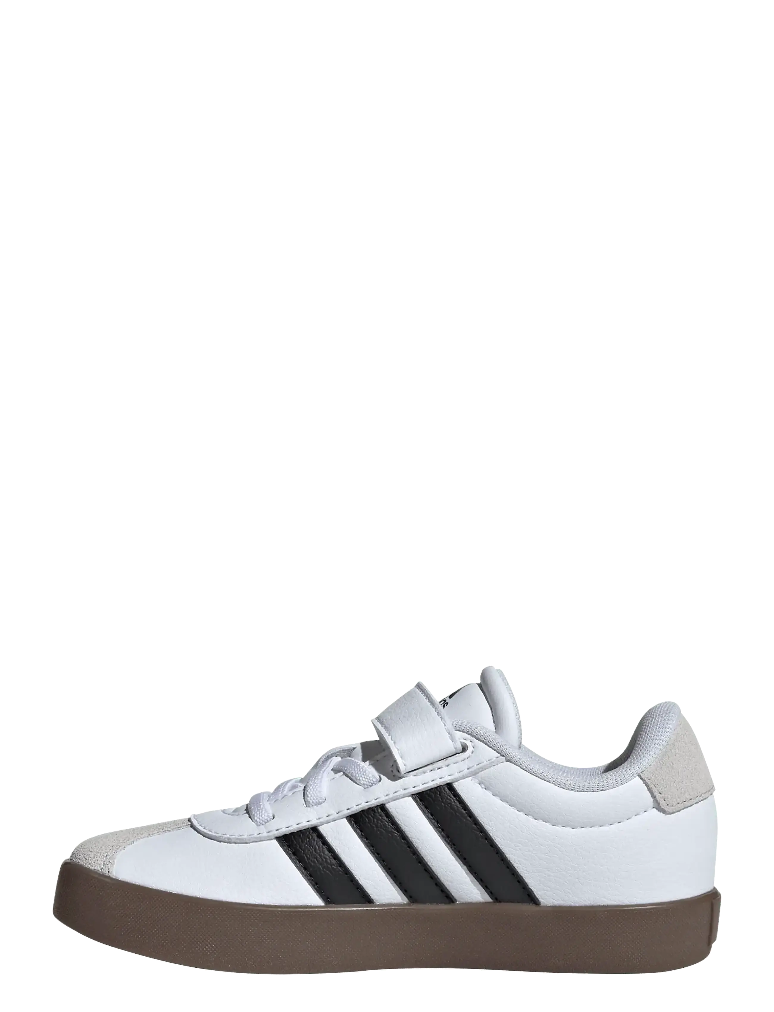 adidas Sportswear - VL COURT 3.0 EL C - lave sneakers - ftwwht/cblack/greone - 3