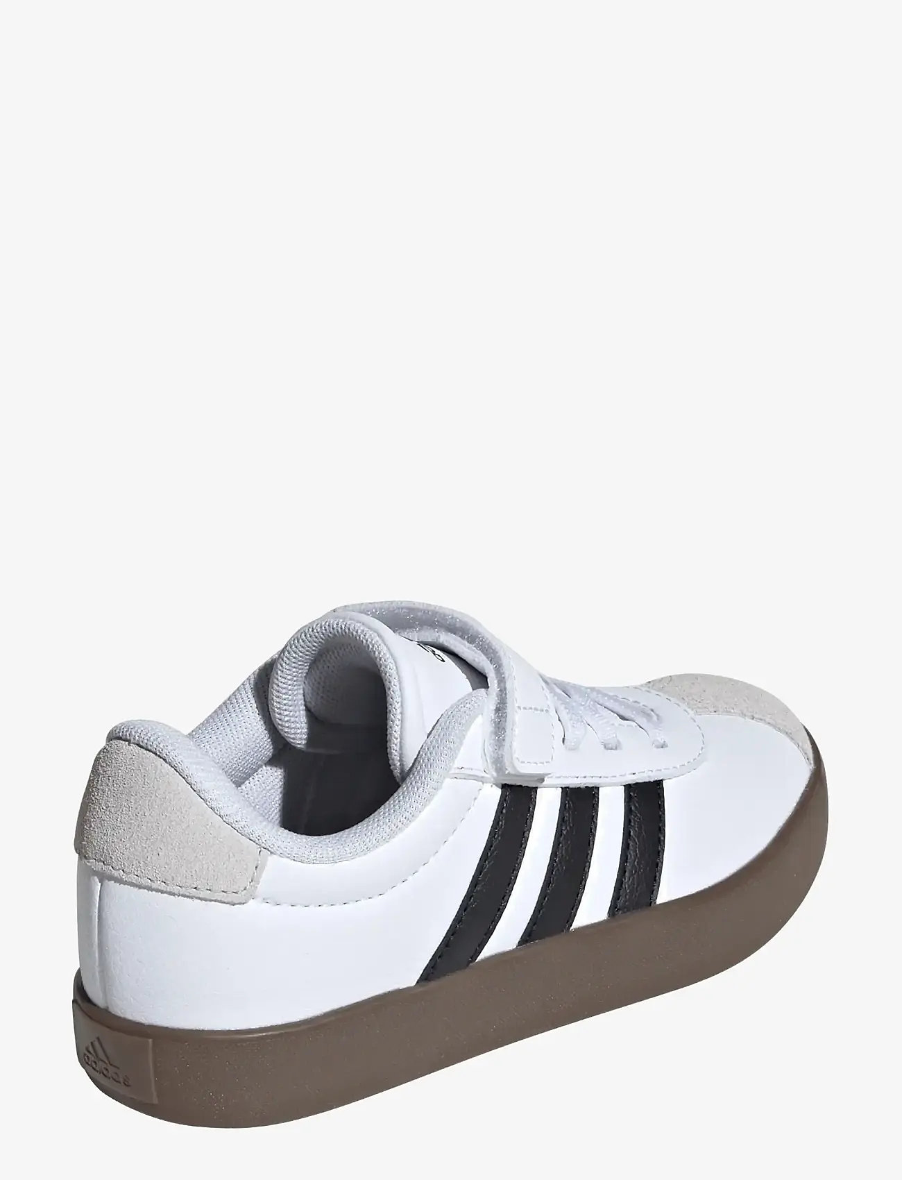 adidas Sportswear - VL COURT 3.0 EL C - lave sneakers - ftwwht/cblack/greone - 4