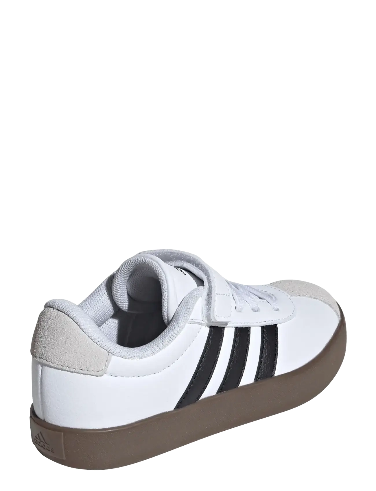 adidas Sportswear - VL COURT 3.0 EL C - lave sneakers - ftwwht/cblack/greone - 4