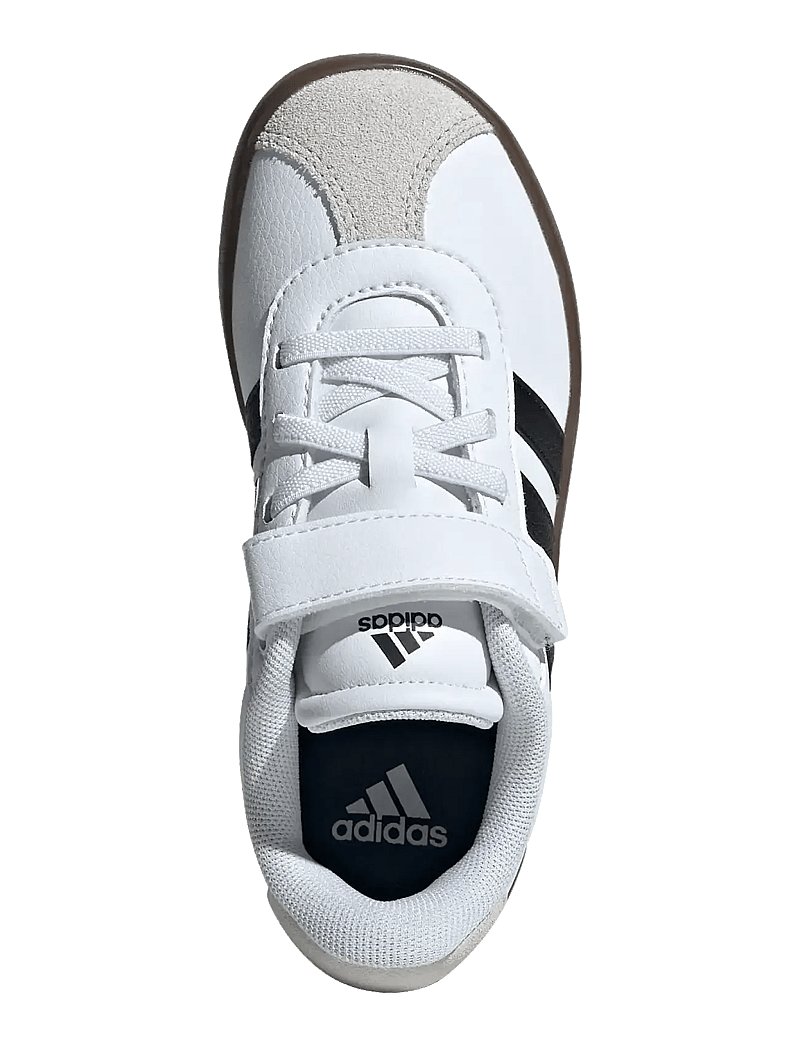 adidas Sportswear - VL COURT 3.0 EL C - lave sneakers - ftwwht/cblack/greone - 5