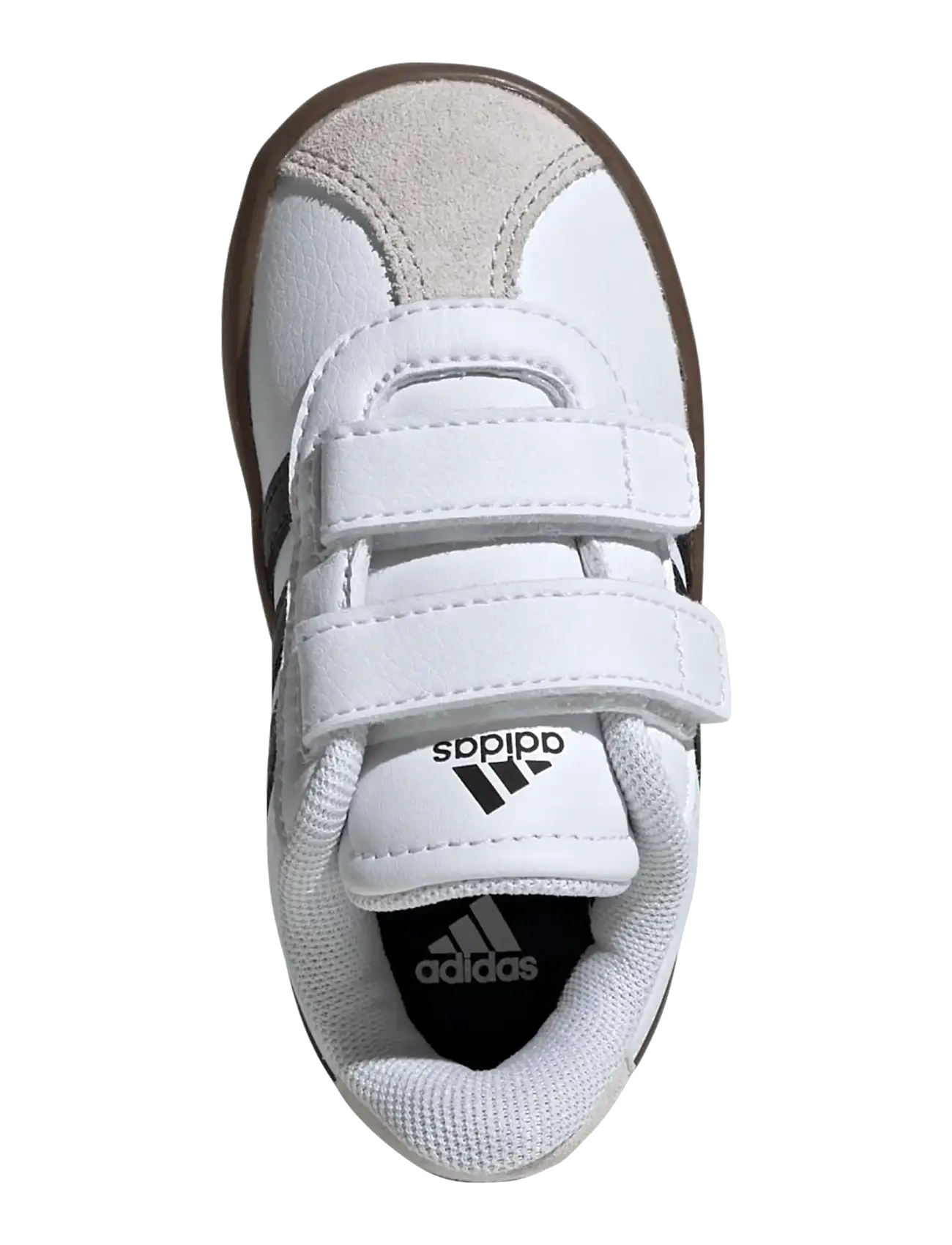 adidas Sportswear - VL COURT 3.0 CF I - lave sneakers - ftwwht/cblack/greone - 5