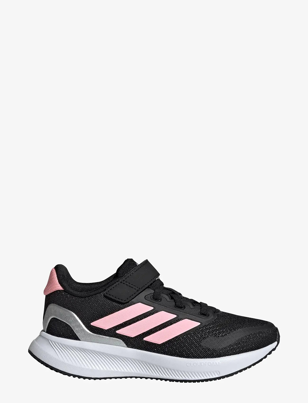 adidas Sportswear - RUNFALCON 5 EL C - löparskor - cblack/pinspa/silvmt - 1