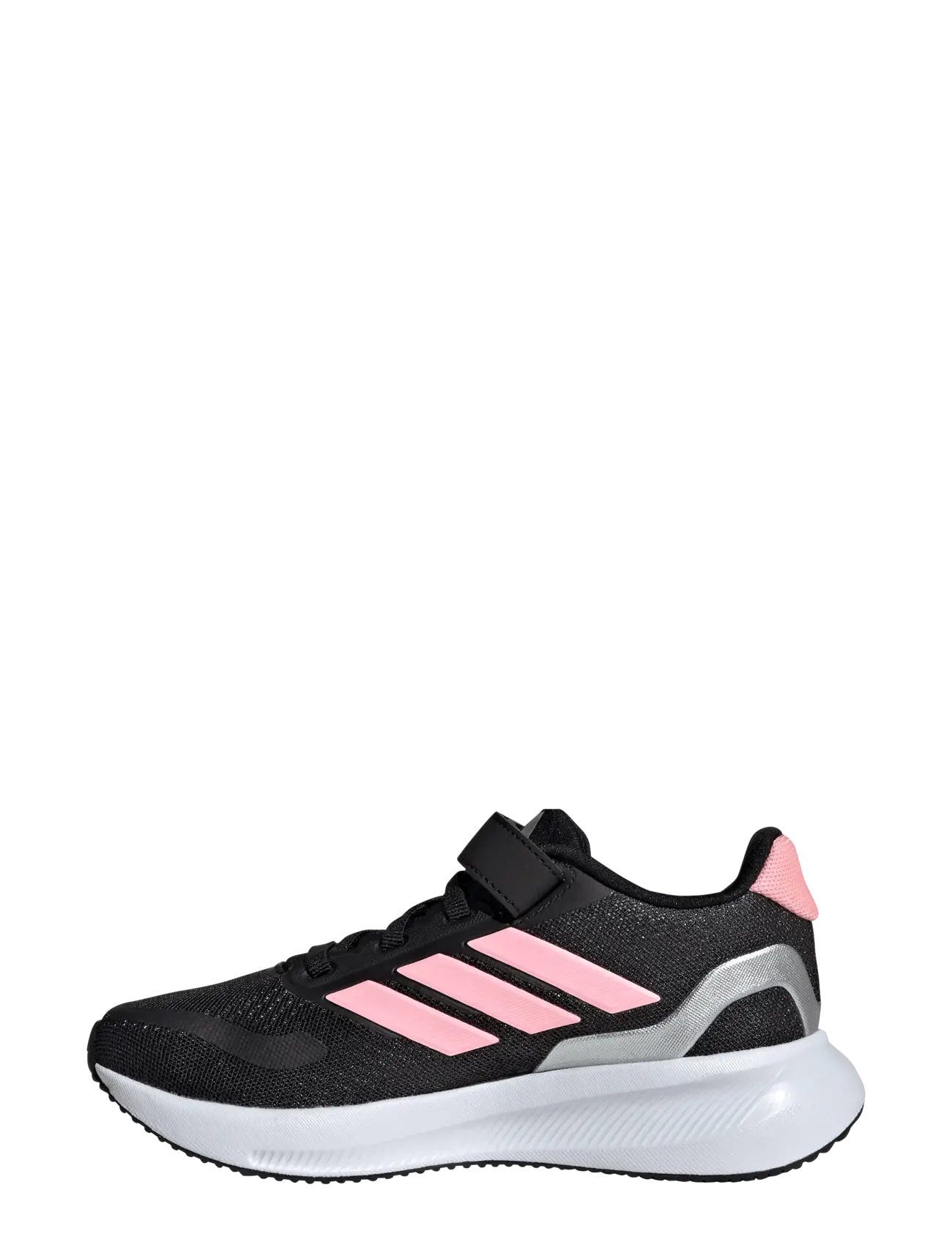 adidas Sportswear - RUNFALCON 5 EL C - low-top sneakers - cblack/pinspa/silvmt - 2