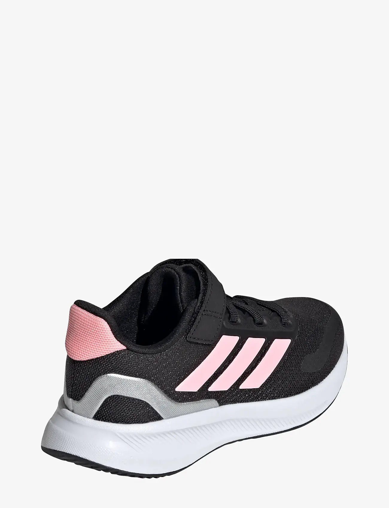 adidas Sportswear - RUNFALCON 5 EL C - löparskor - cblack/pinspa/silvmt - 3