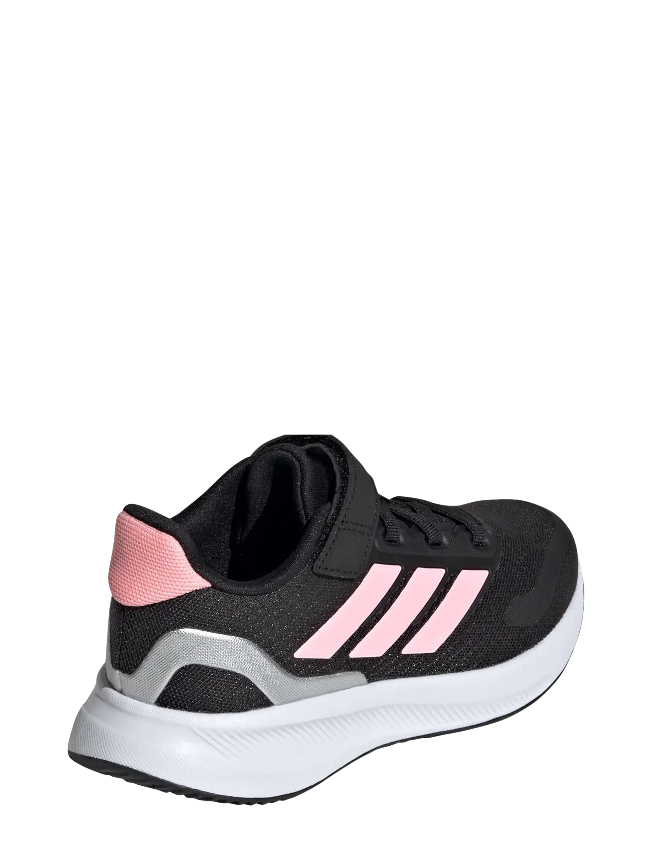 adidas Sportswear - RUNFALCON 5 EL C - low-top sneakers - cblack/pinspa/silvmt - 3