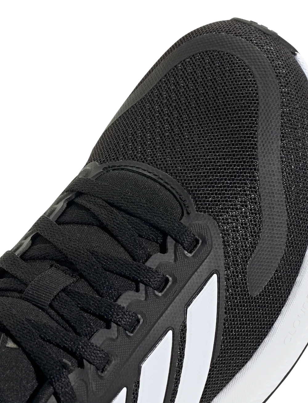 adidas Sportswear - RUNFALCON 5 J - låga sneakers - cblack/ftwwht/cblack - 5