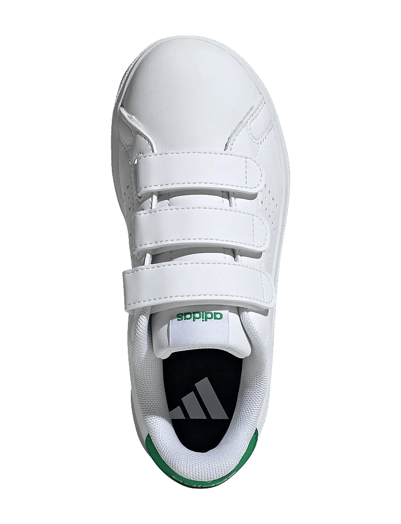adidas Sportswear - ADVANTAGE BASE 2.0 CF C - lave sneakers - ftwwht/ftwwht/green - 4