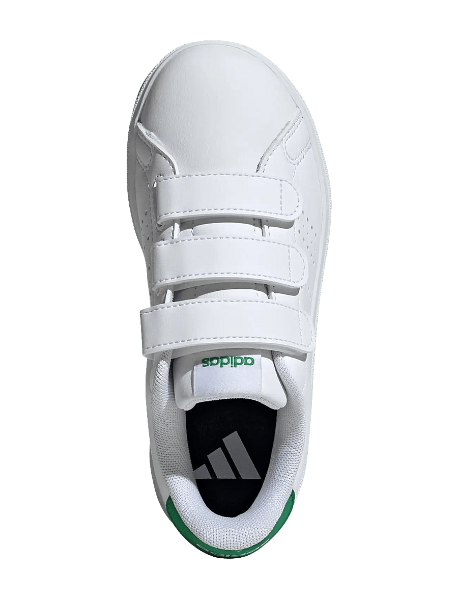 adidas Sportswear - ADVANTAGE BASE 2.0 CF C - låga sneakers - ftwwht/ftwwht/green - 4