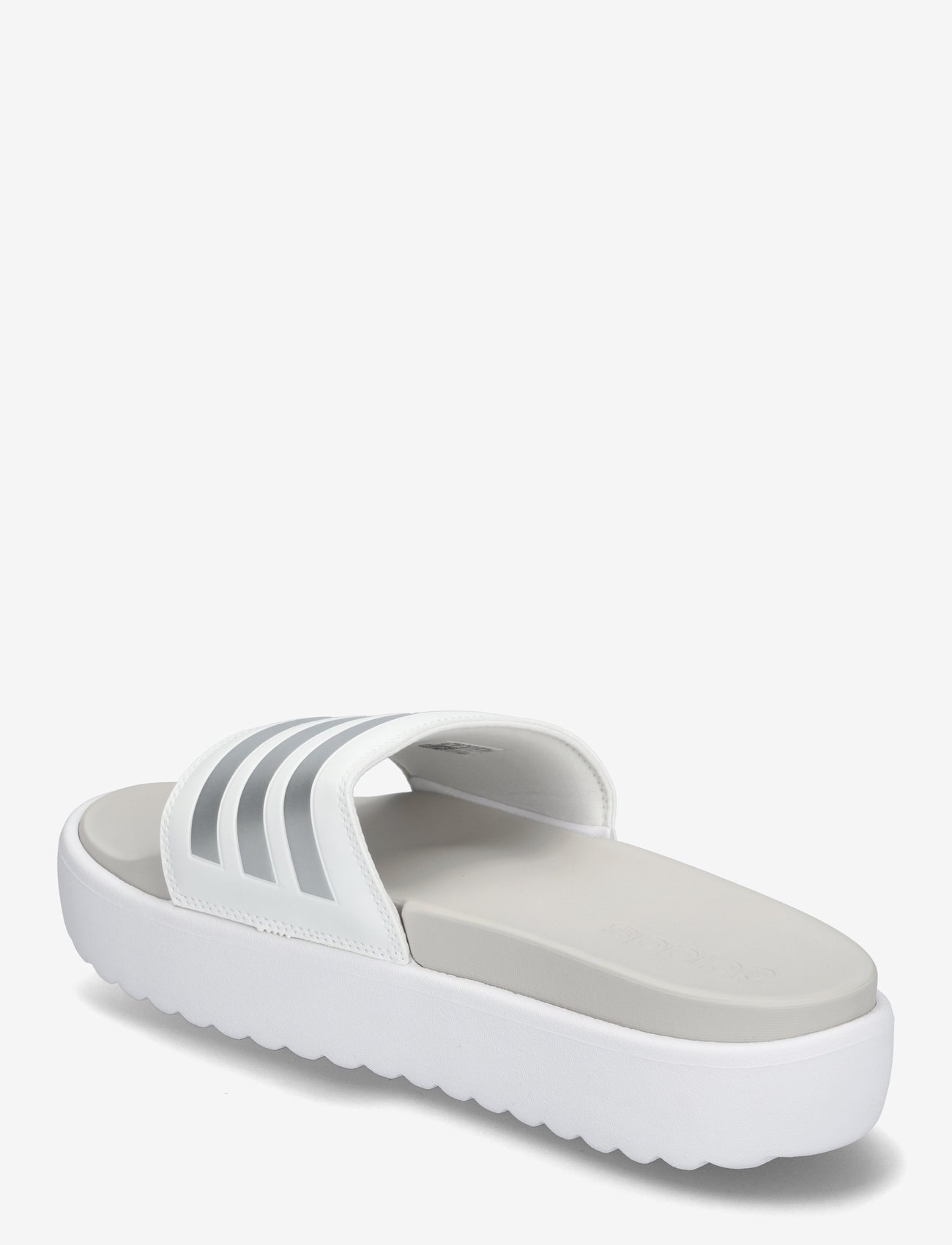 adidas Sportswear - ADILETTE PLATFORM - badesko & badesandaler - ftwwht/zeromt/greone - 2