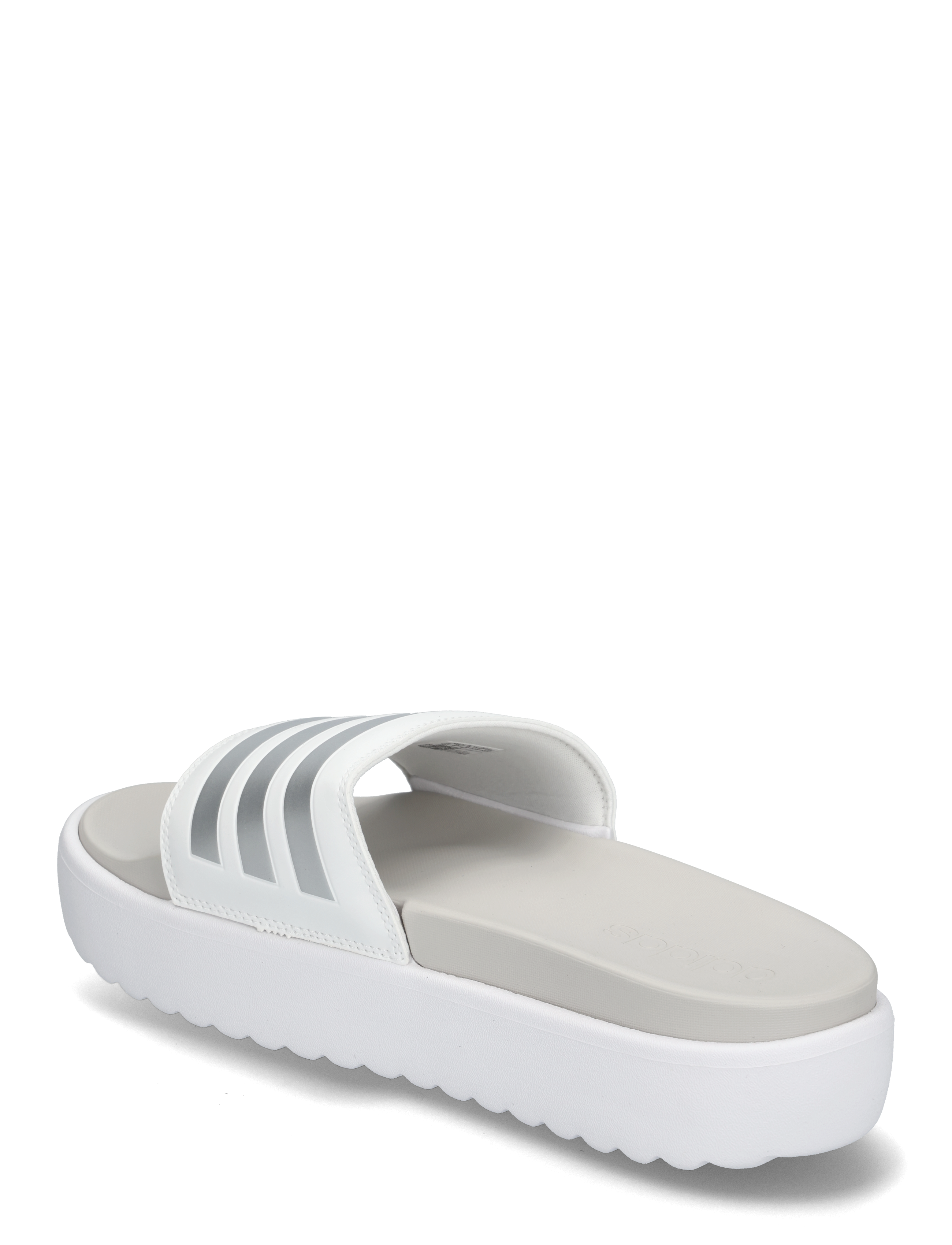 adidas Sportswear - ADILETTE PLATFORM - sandaalid ja sussid - ftwwht/zeromt/greone - 2