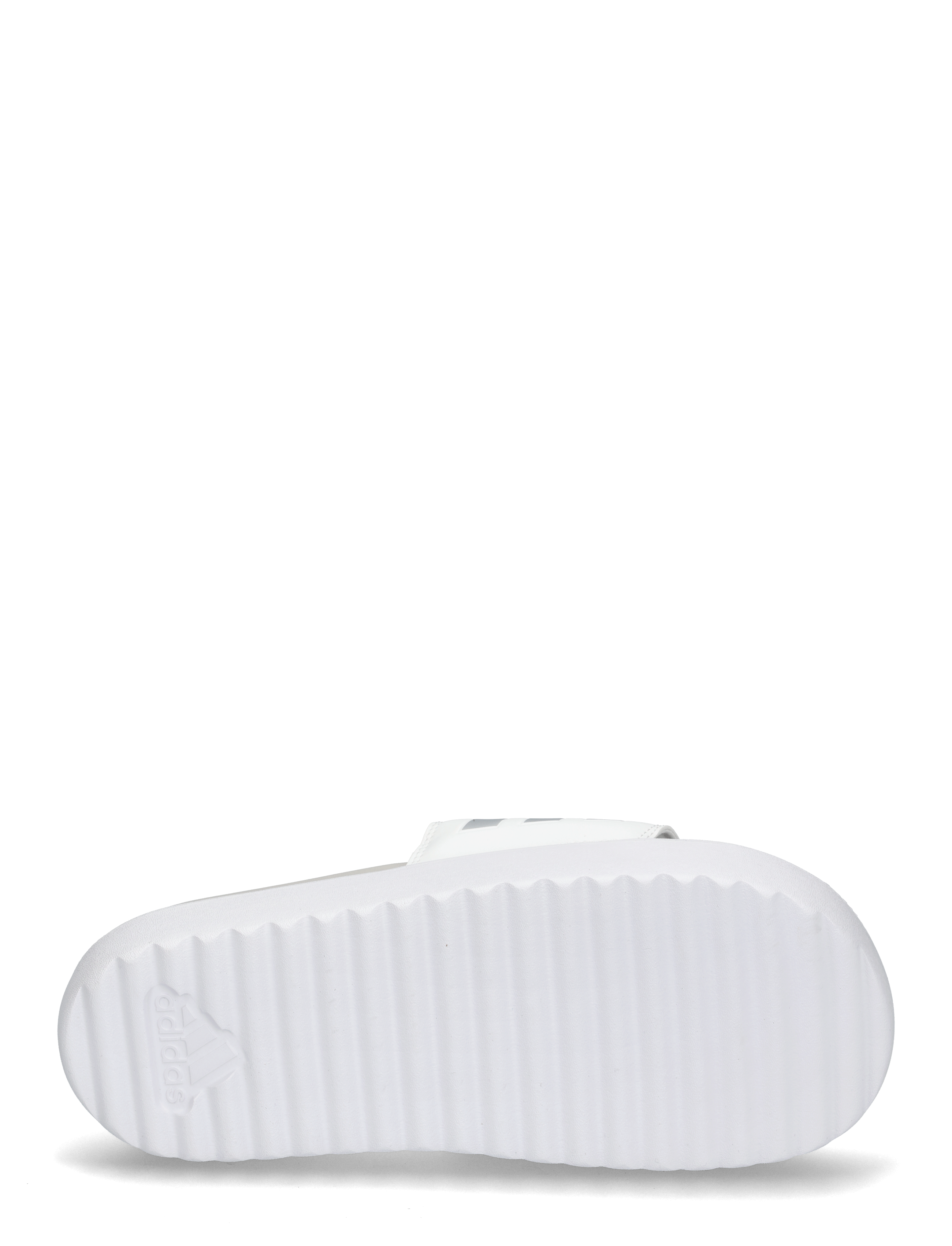adidas Sportswear - ADILETTE PLATFORM - sandaalid ja sussid - ftwwht/zeromt/greone - 4