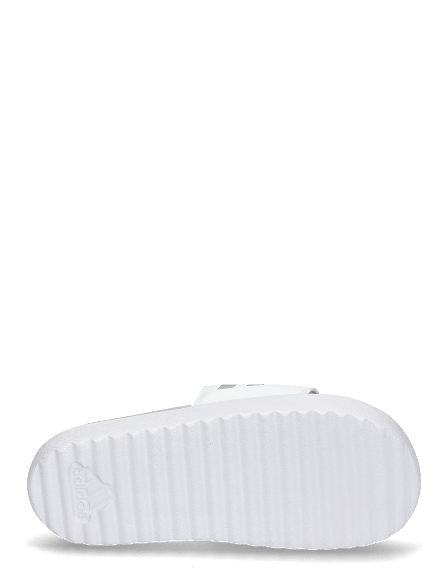 adidas Sportswear - ADILETTE PLATFORM - sandaalit ja tohvelit - ftwwht/zeromt/greone - 4