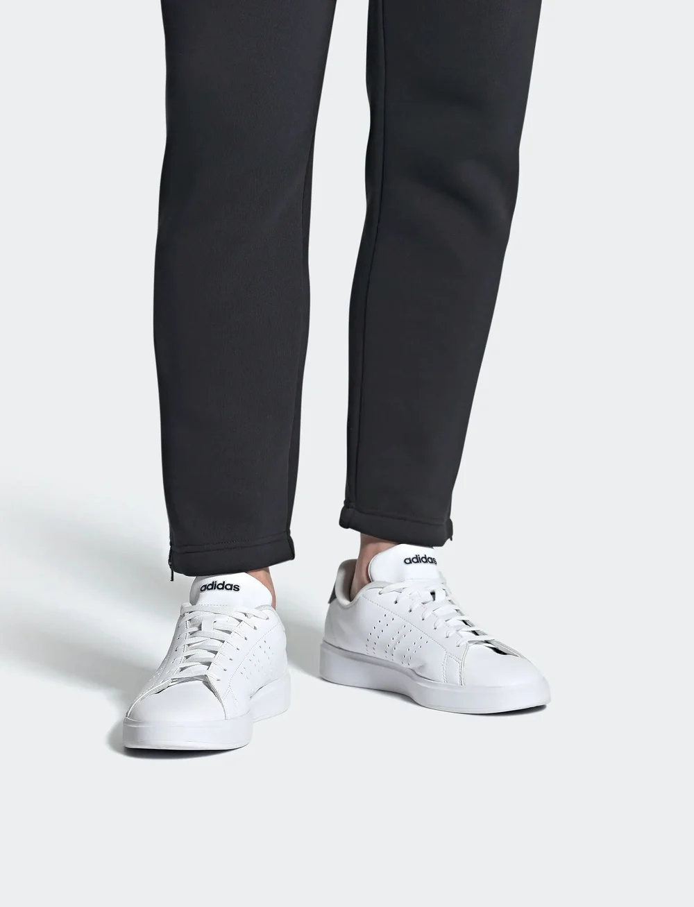 adidas Sportswear - ADVANTAGE 2.0 - niedriger schnitt - ftwwht/cblack/legink - 0