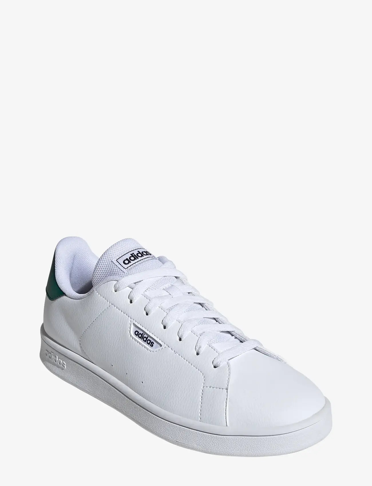 adidas Sportswear - URBAN COURT - niedriger schnitt - ftwwht/ftwwht/cgreen - 0