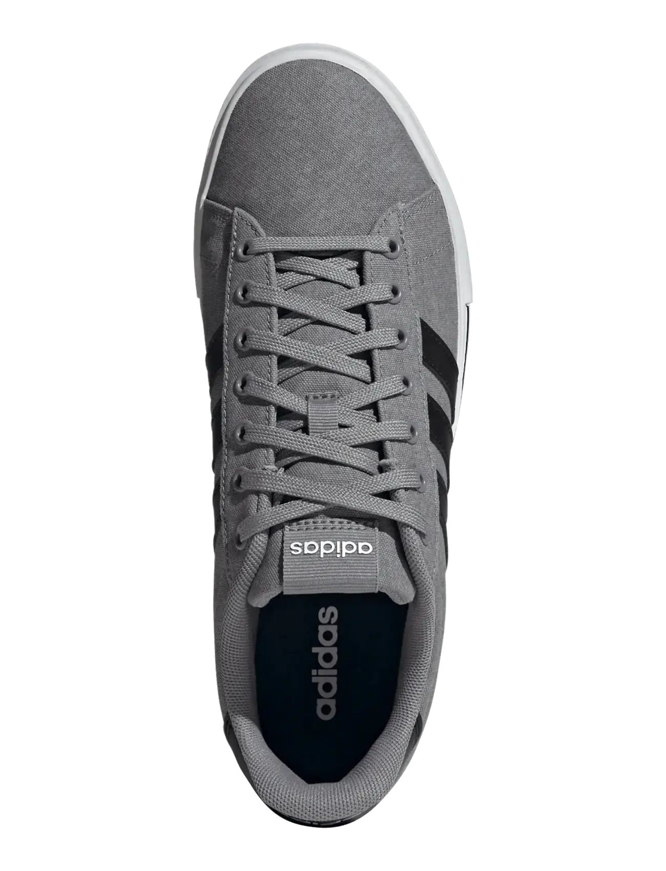 adidas Sportswear - DAILY 4.0 - lágir strigaskór - grey/cblack/ftwwht - 5