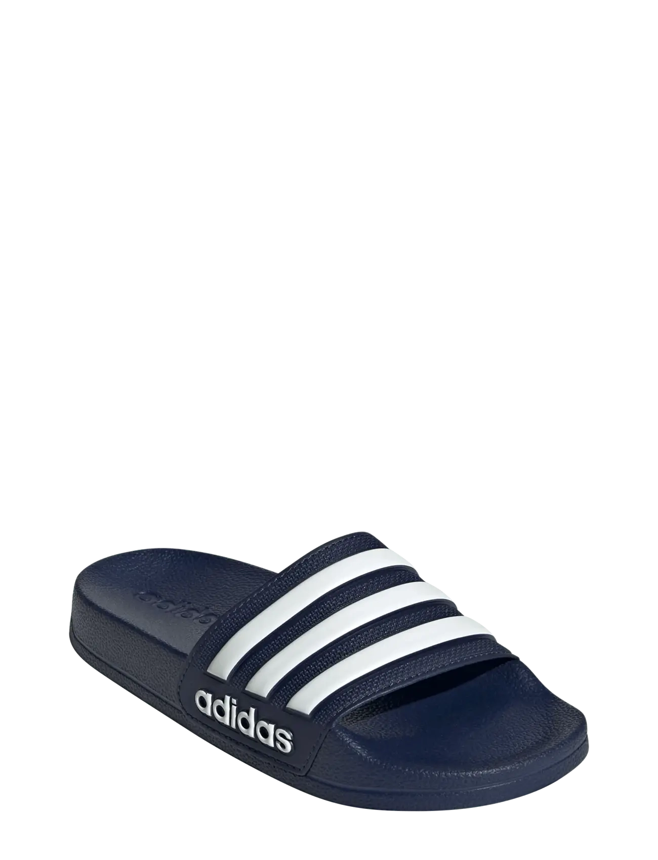 adidas Sportswear ADILETTE SHOWER K - Tøfler - DKBLUE/FTWWHT/DKBLUE / navy