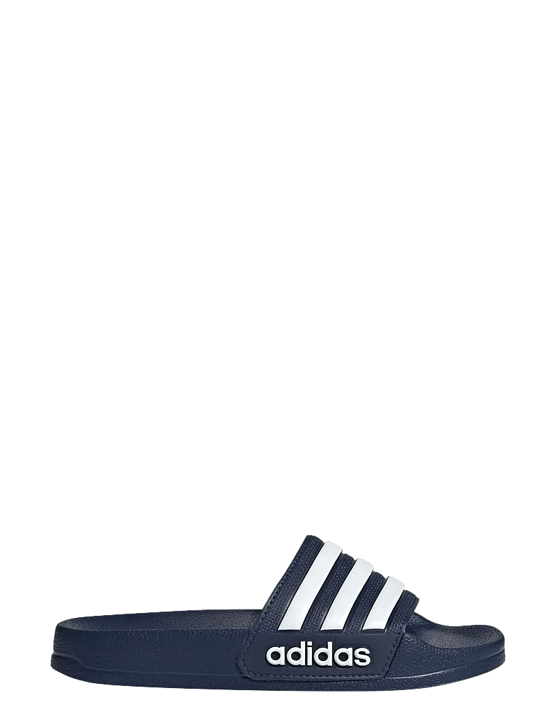 adidas Sportswear - ADILETTE SHOWER K - badtofflor - dkblue/ftwwht/dkblue - 1