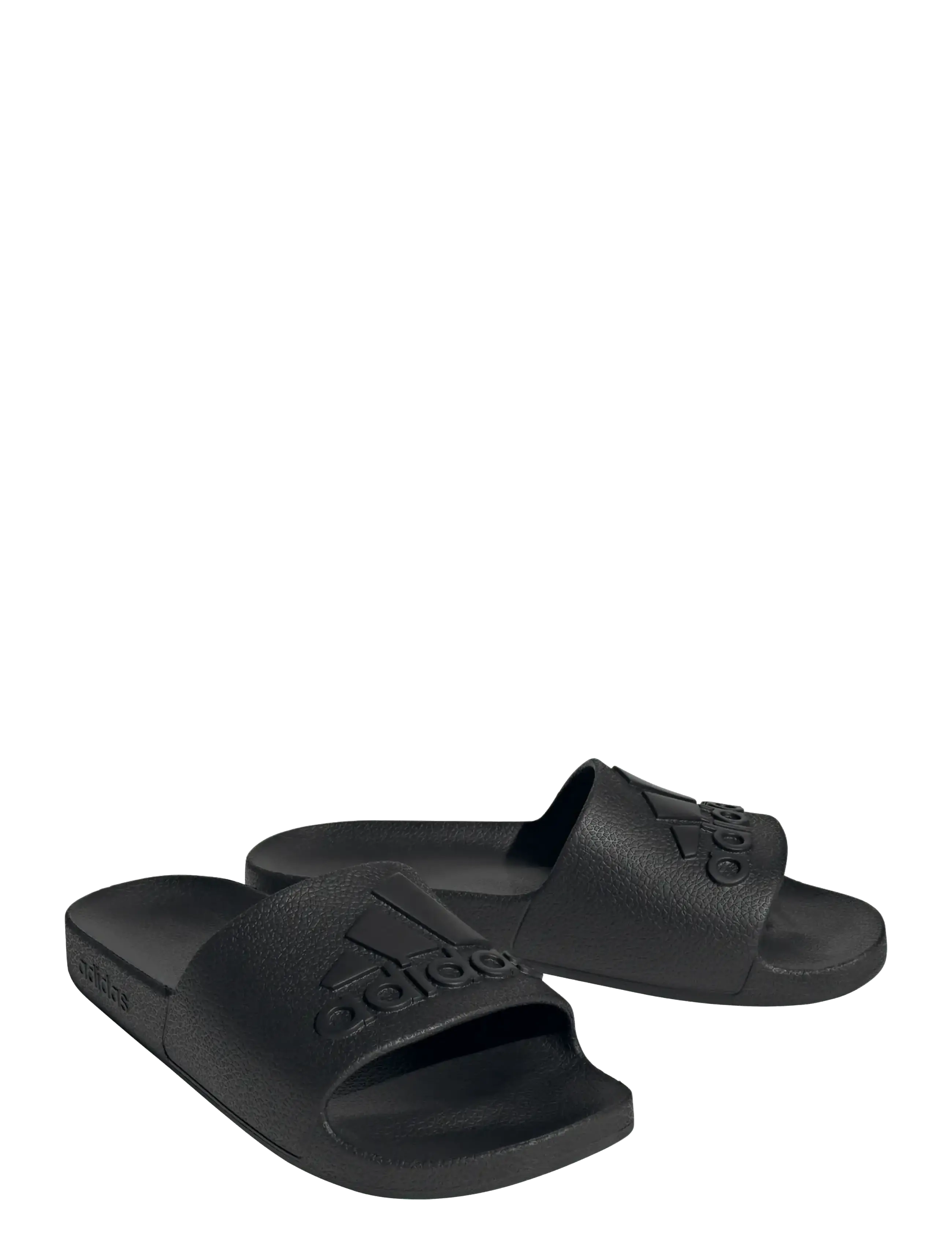 adidas Sportswear ADILETTE AQUA - Pool sliders - CBLACK/CBLACK/CBLACK / black