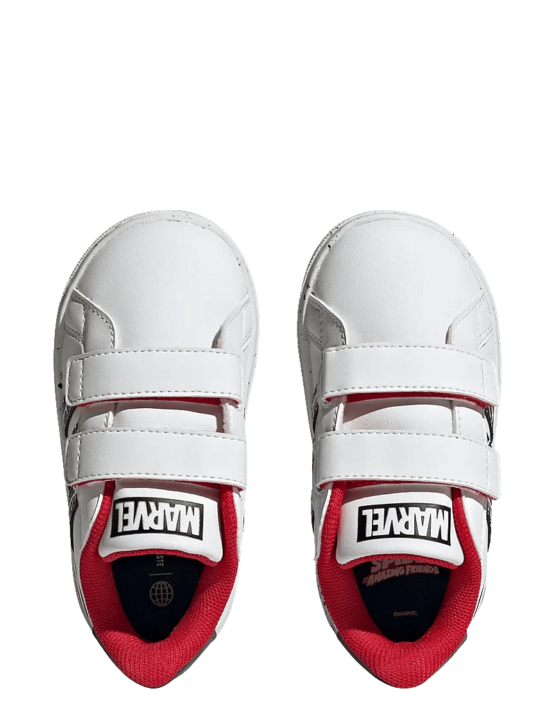 adidas Sportswear - GRAND COURT Spider-man CF I - låga sneakers - ftwwht/cblack/betsca - 4