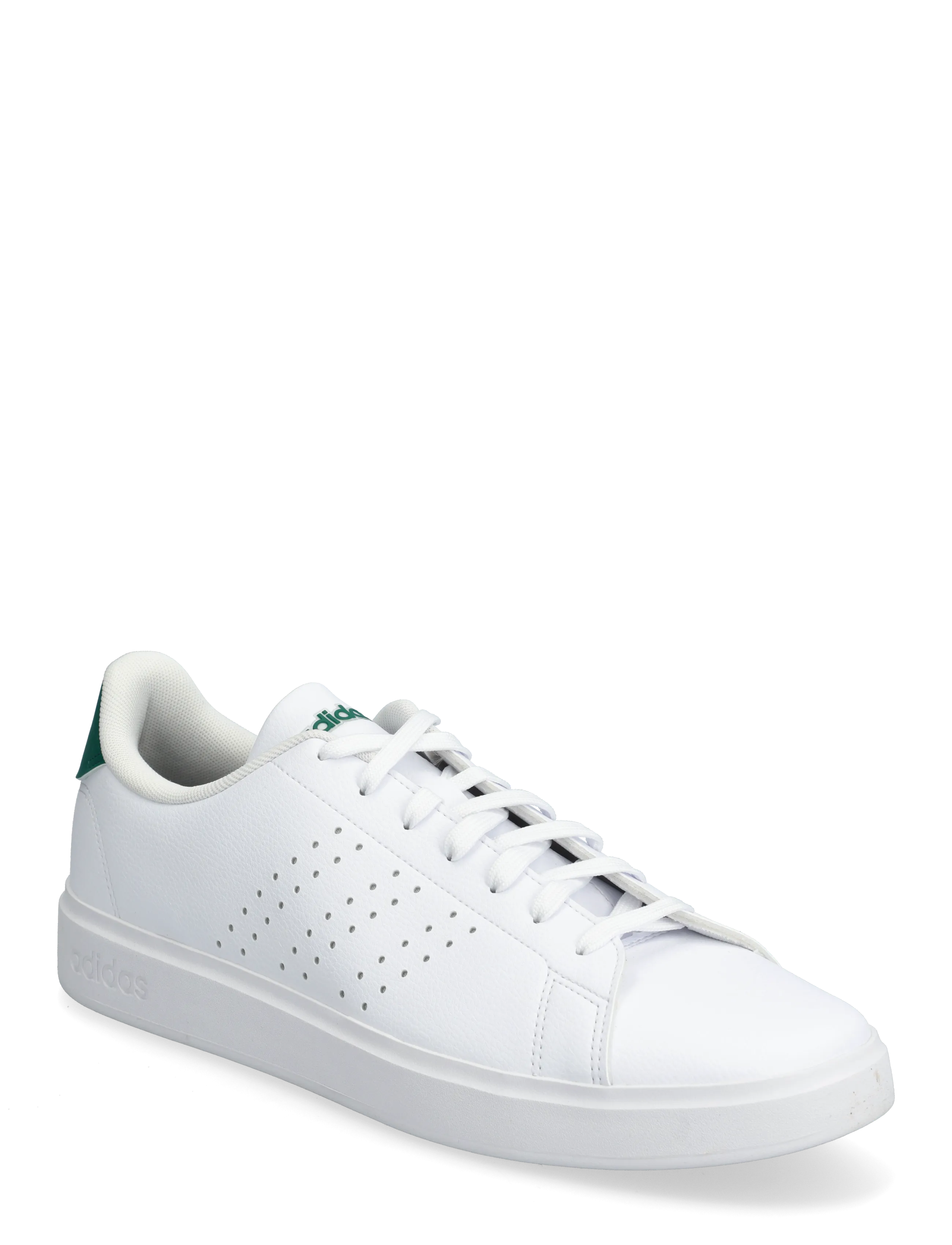 adidas Sportswear ADVANTAGE 2.0 - Schuhe - FTWWHT/CBLACK/CGREEN / white