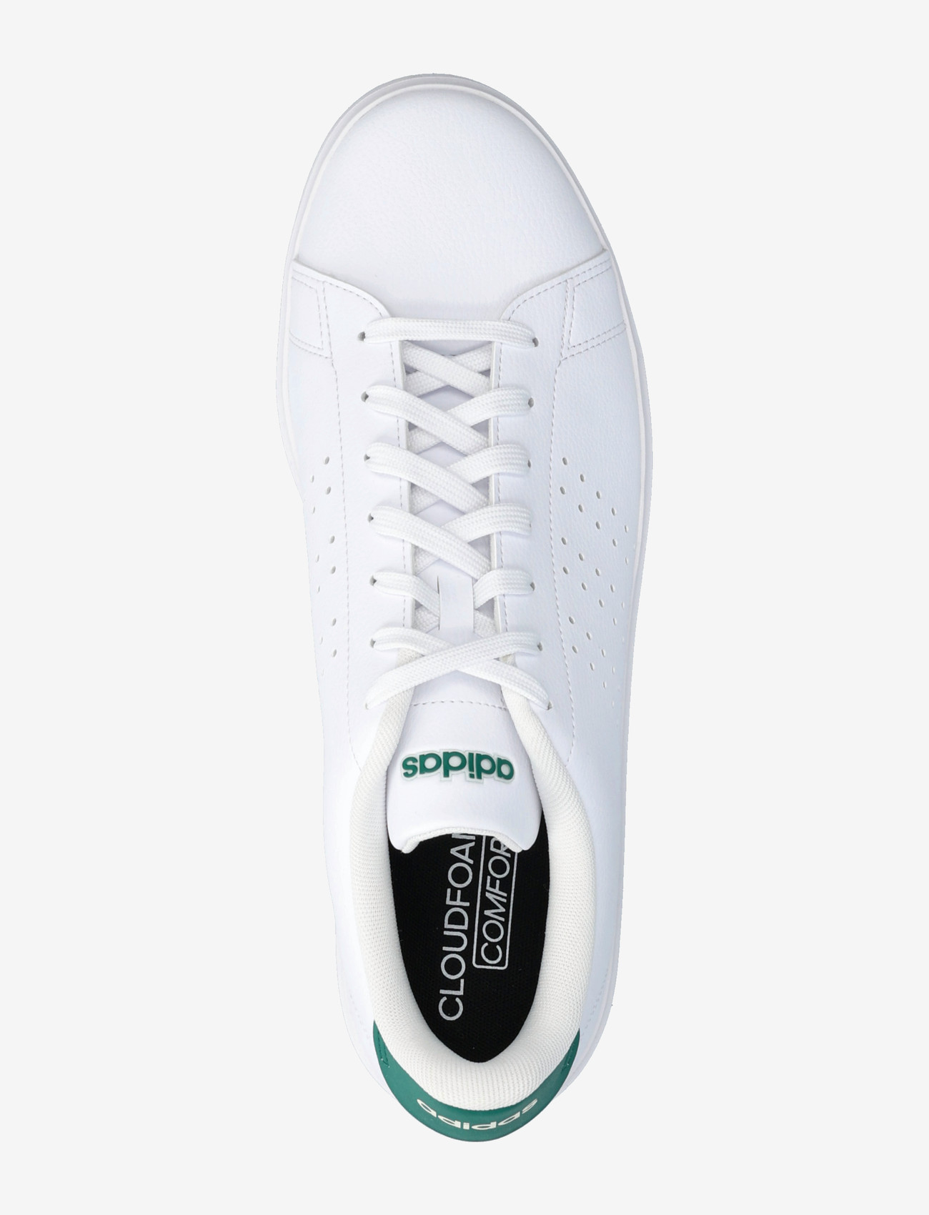 adidas Sportswear - ADVANTAGE 2.0 - lave sneakers - ftwwht/cblack/cgreen - 3