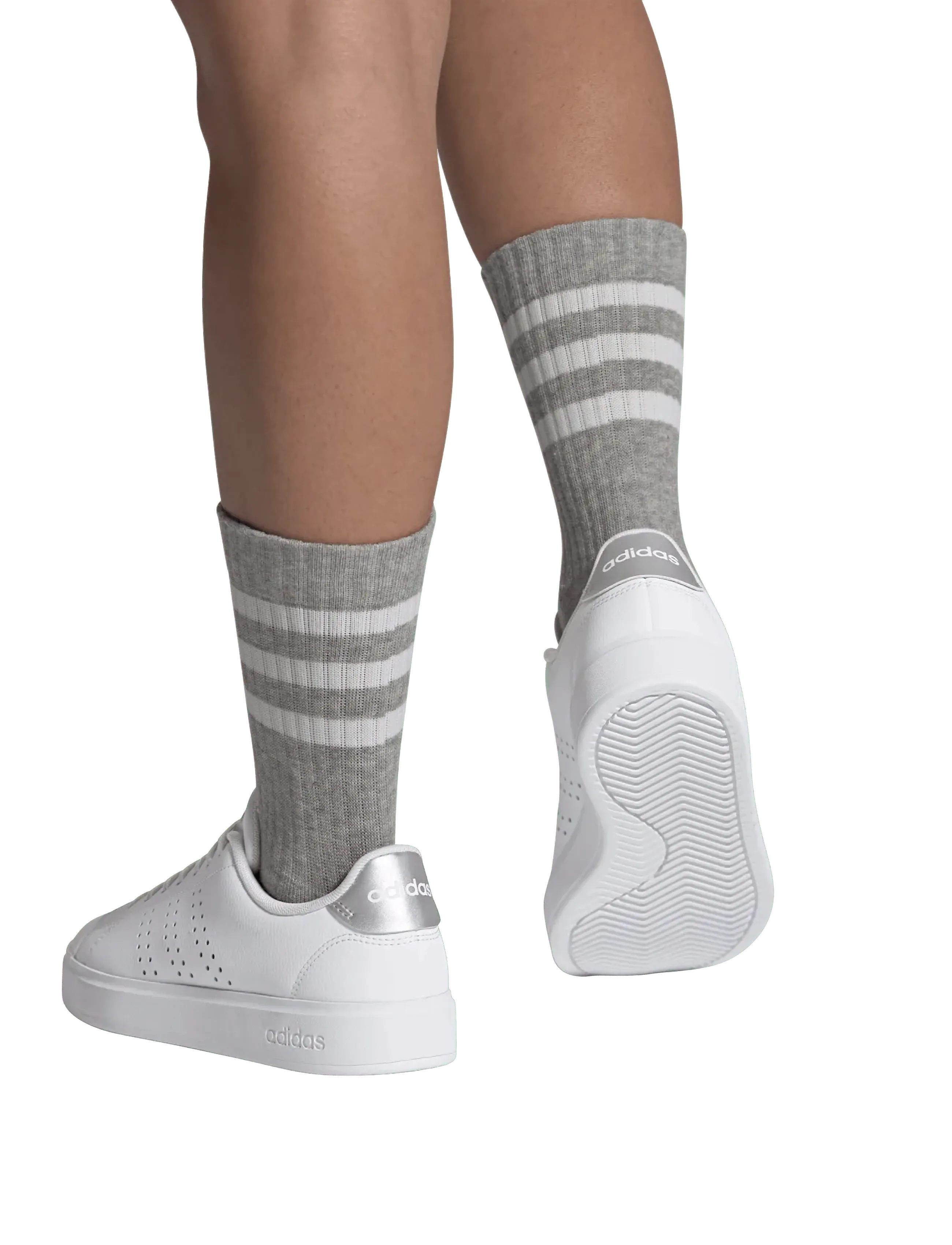 adidas Sportswear ADVANTAGE 2.0 - Sneakers - FTWWHT/GRETWO/SILVMT / white
