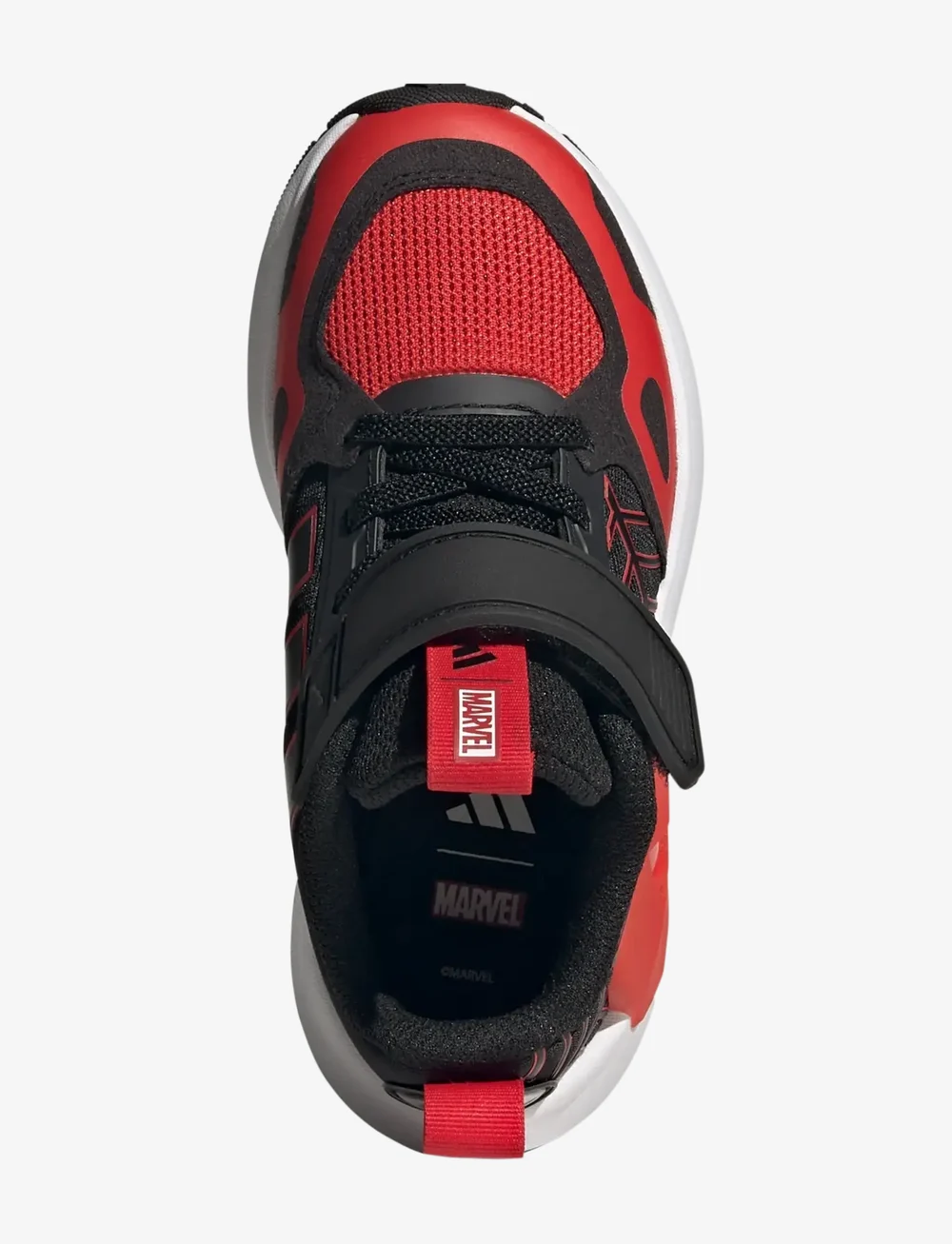 adidas Sportswear - SPIDER RUNNER AC K - låga sneakers - cblack/red/ftwwht - 4