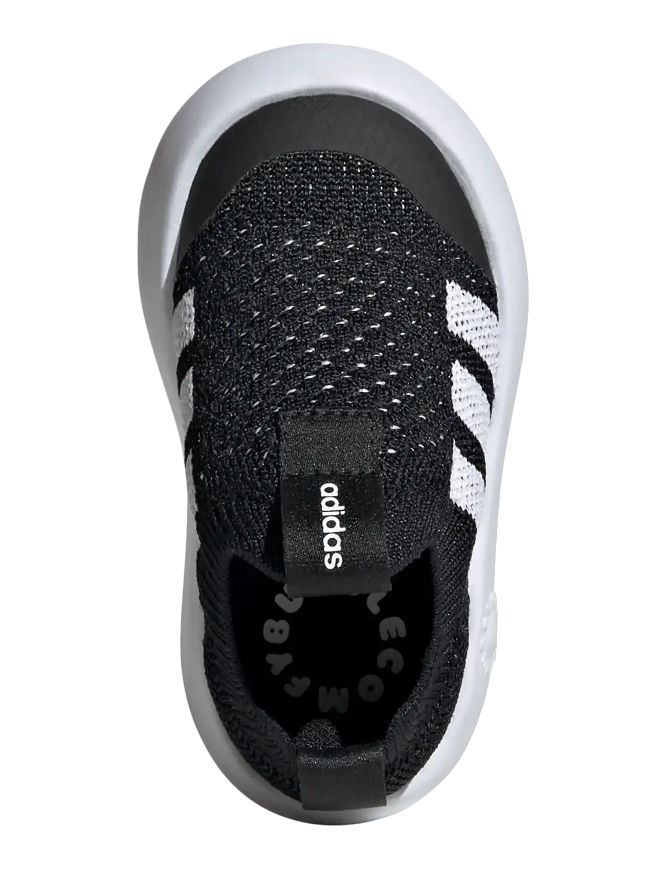 adidas Sportswear - BUBBLECOMFY I - low-top sneakers - cblack/ftwwht/cblack - 5