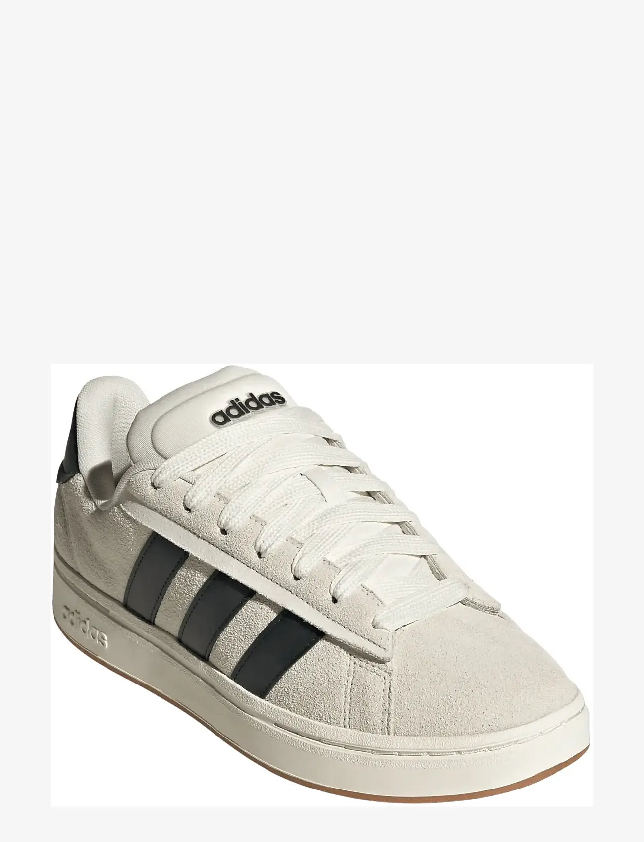 adidas Sportswear GRAND COURT ALPHA 00s - Sneakers - OWHITE/CBLACK/GUM10 / cream