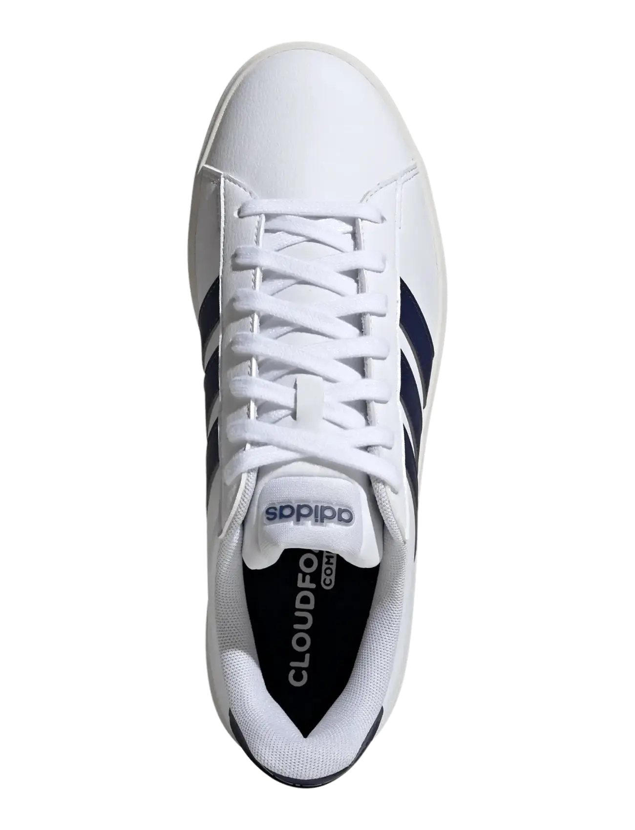 adidas Sportswear - GRAND COURT 3.0 - lave sneakers - ftwwht/dkblue/cwhite - 4