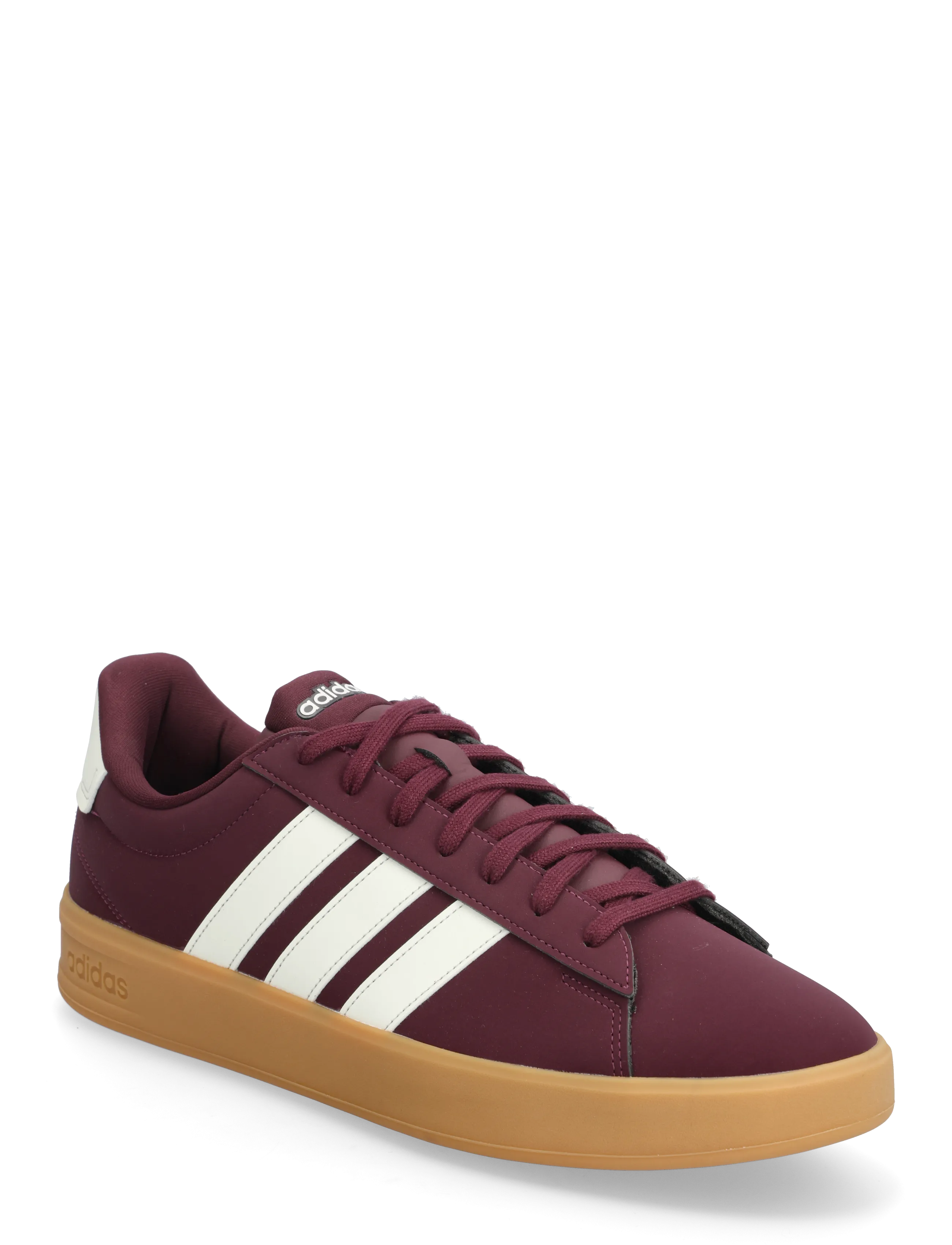 adidas Sportswear GRAND COURT 3.0 - adidas - MAROON/OWHITE/GUM3 / white