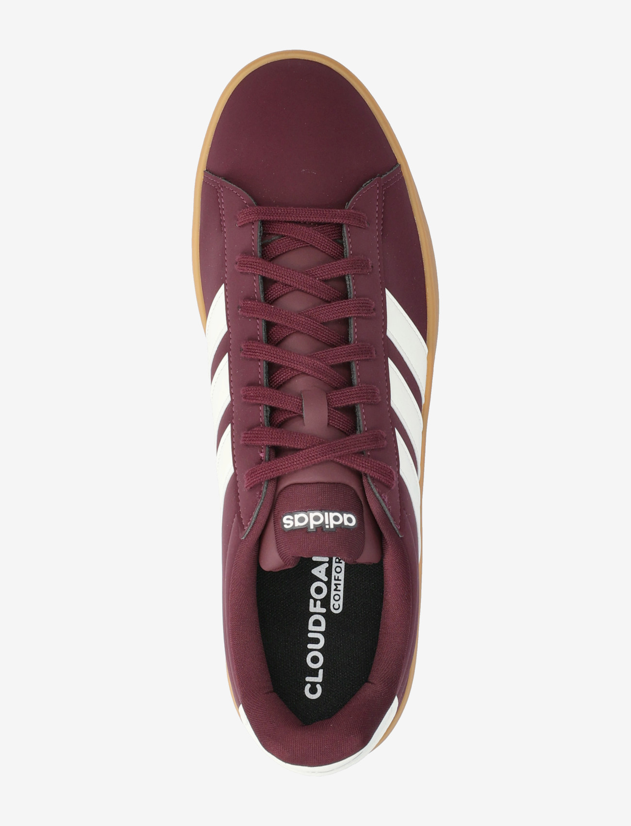 adidas Sportswear - GRAND COURT 3.0 - niedriger schnitt - maroon/owhite/gum3 - 3
