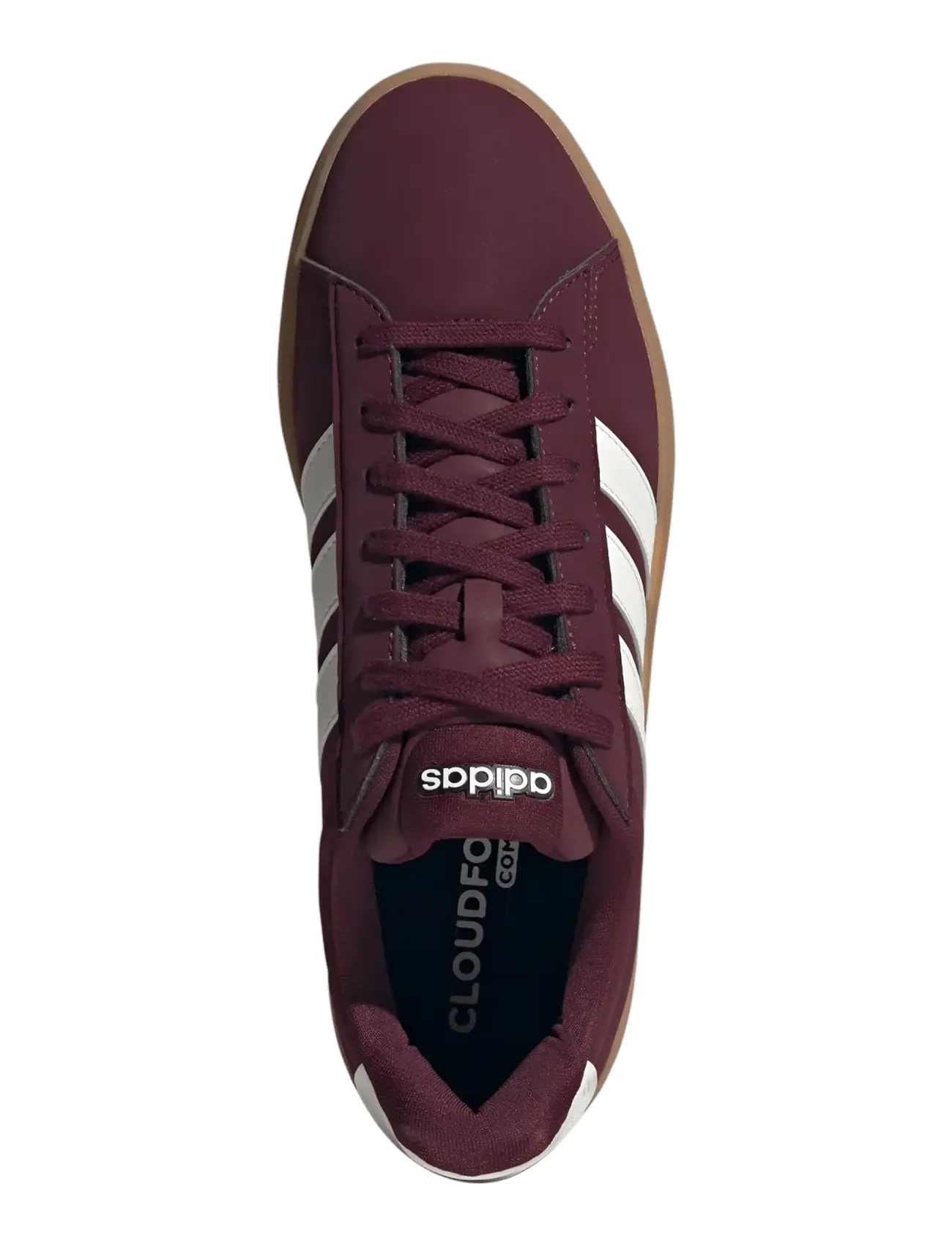 adidas Sportswear - GRAND COURT 3.0 - lave sneakers - maroon/owhite/gum3 - 4