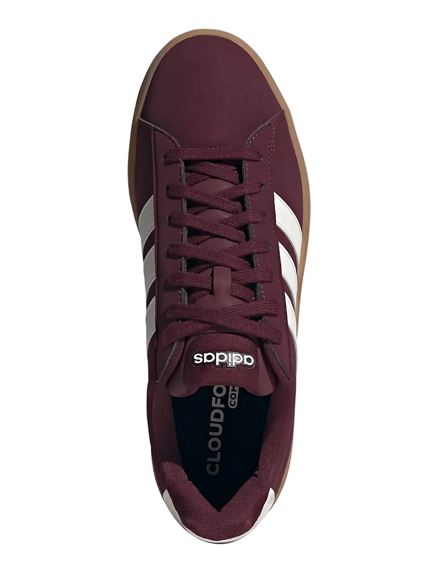 adidas Sportswear - GRAND COURT 3.0 - matalavartiset tennarit - maroon/owhite/gum3 - 4