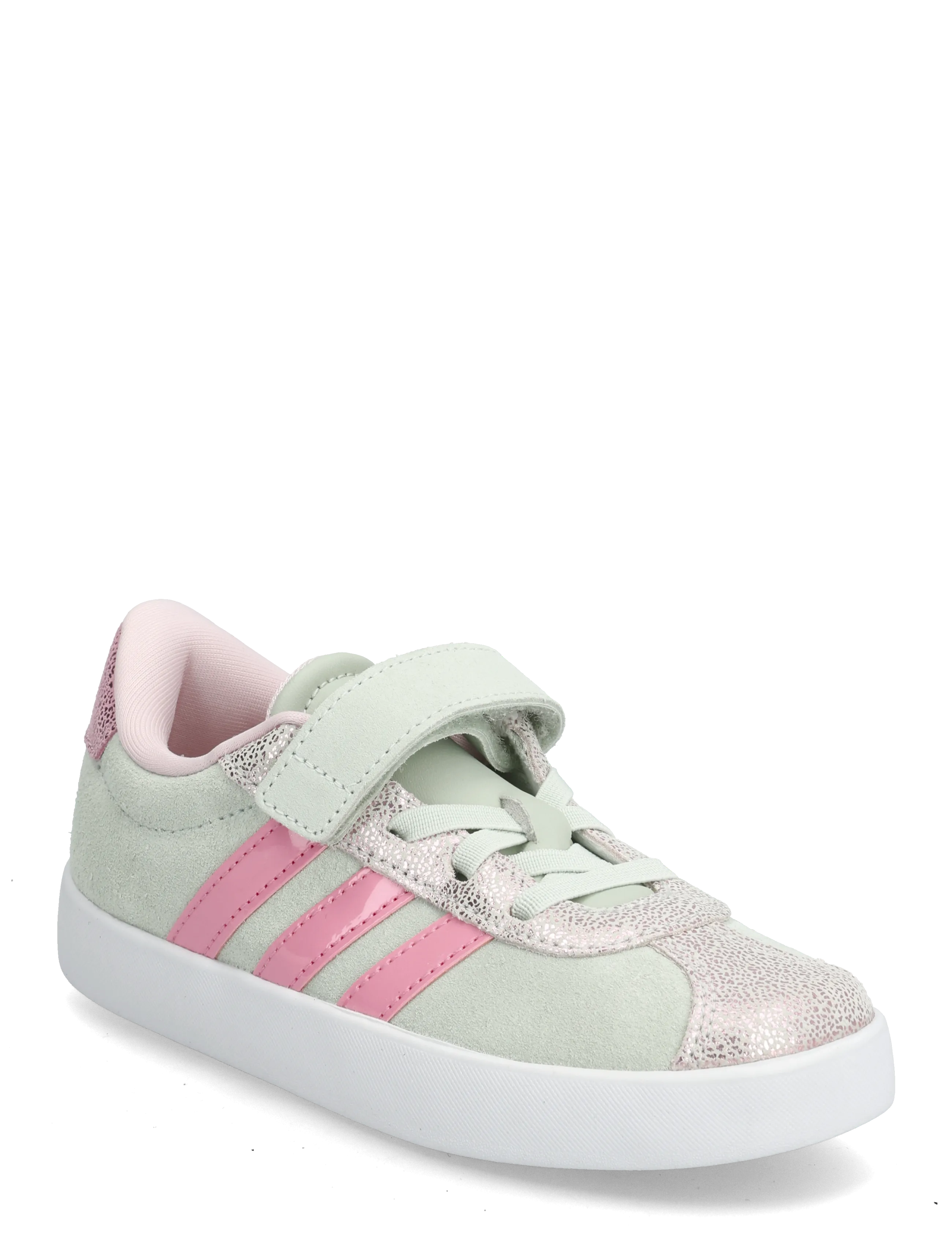 adidas Sportswear VL COURT 3.0 EL C - Schuhe - LINGRN/BLIPNK/CLPINK / green