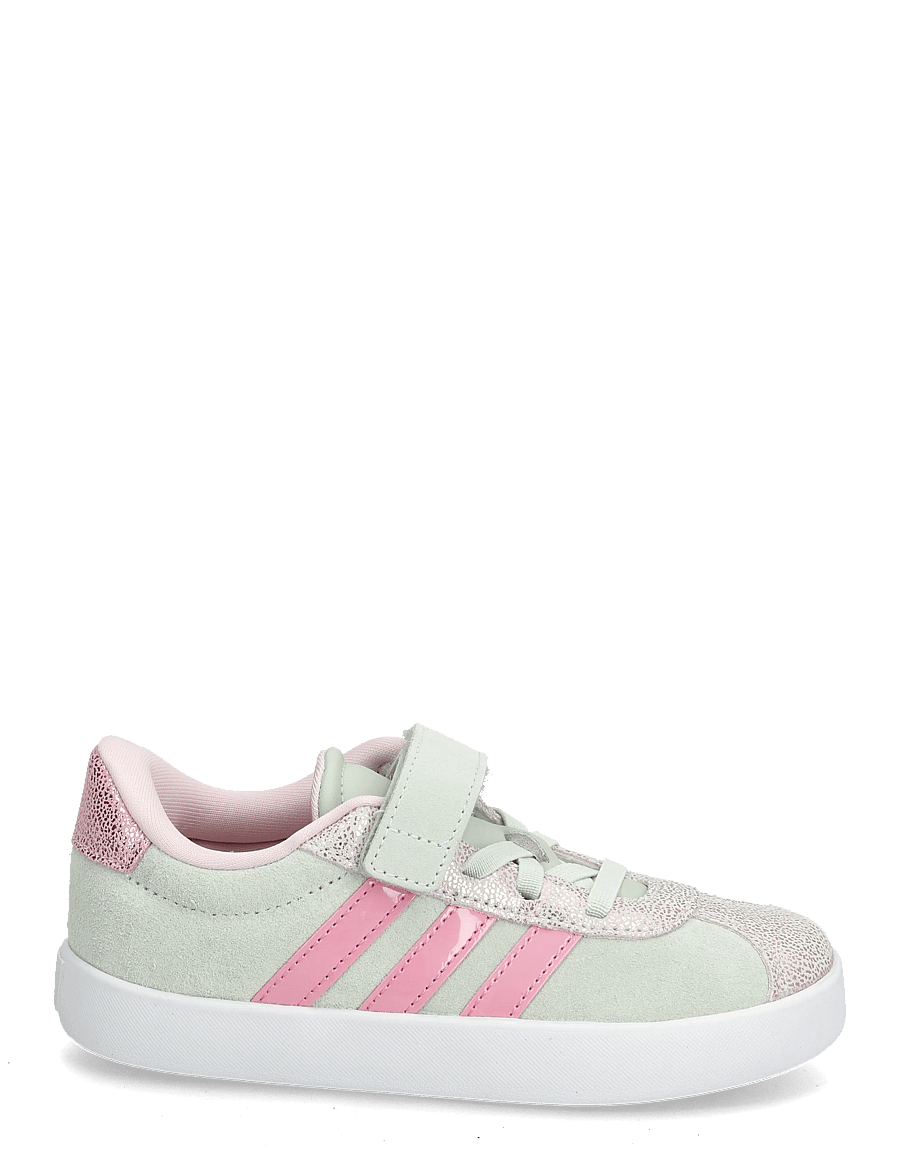 adidas Sportswear - VL COURT 3.0 EL C - lave sneakers - lingrn/blipnk/clpink - 1