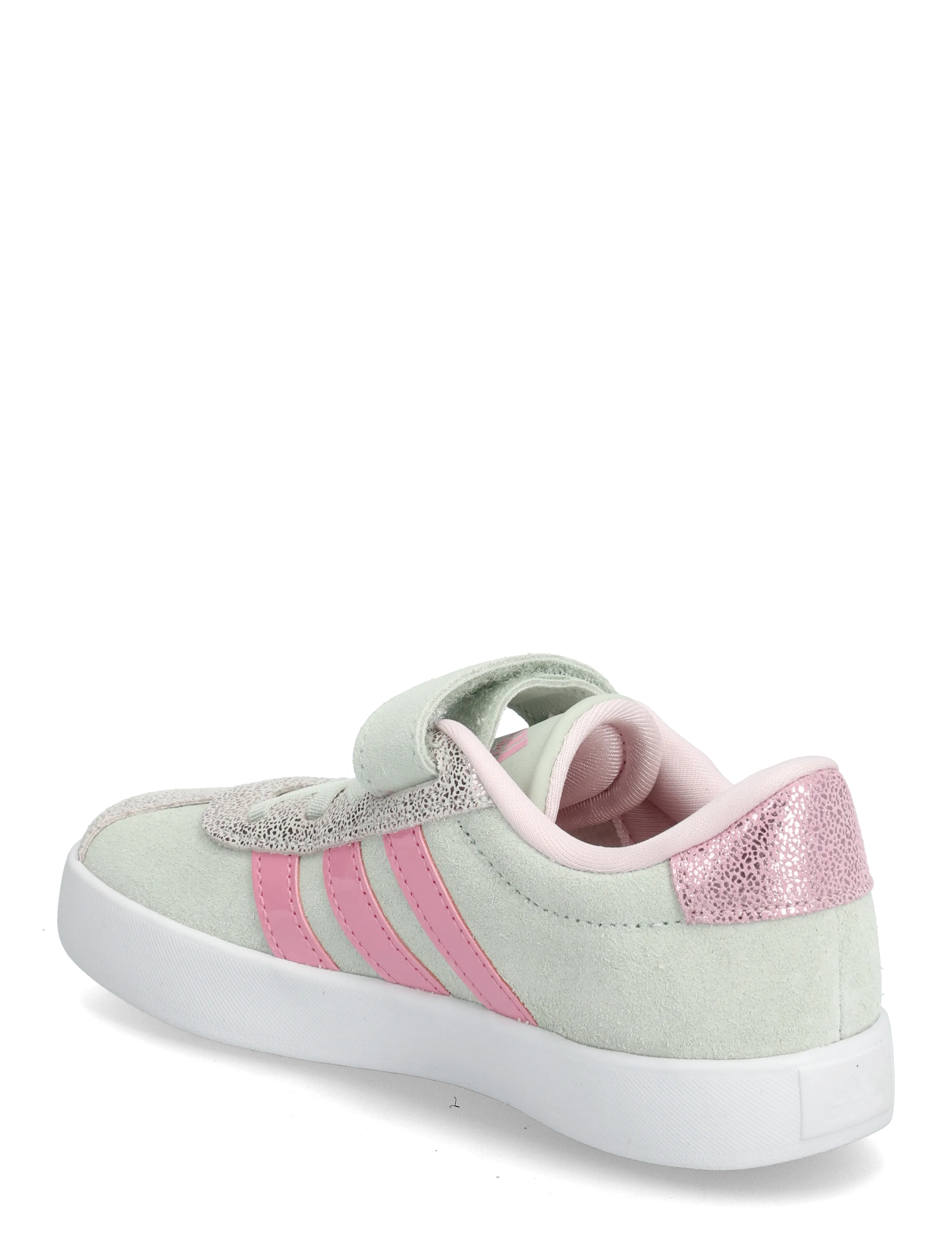 adidas Sportswear - VL COURT 3.0 EL C - baskets basses - lingrn/blipnk/clpink - 2