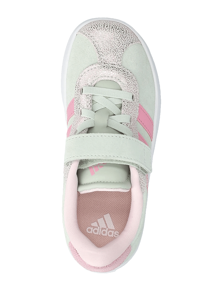 adidas Sportswear - VL COURT 3.0 EL C - lave sneakers - lingrn/blipnk/clpink - 3