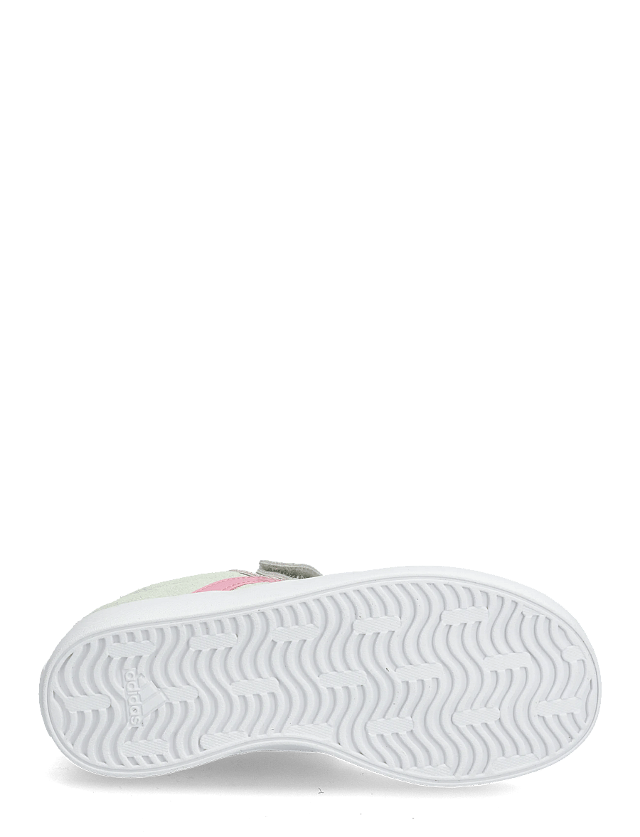 adidas Sportswear - VL COURT 3.0 EL C - lave sneakers - lingrn/blipnk/clpink - 4