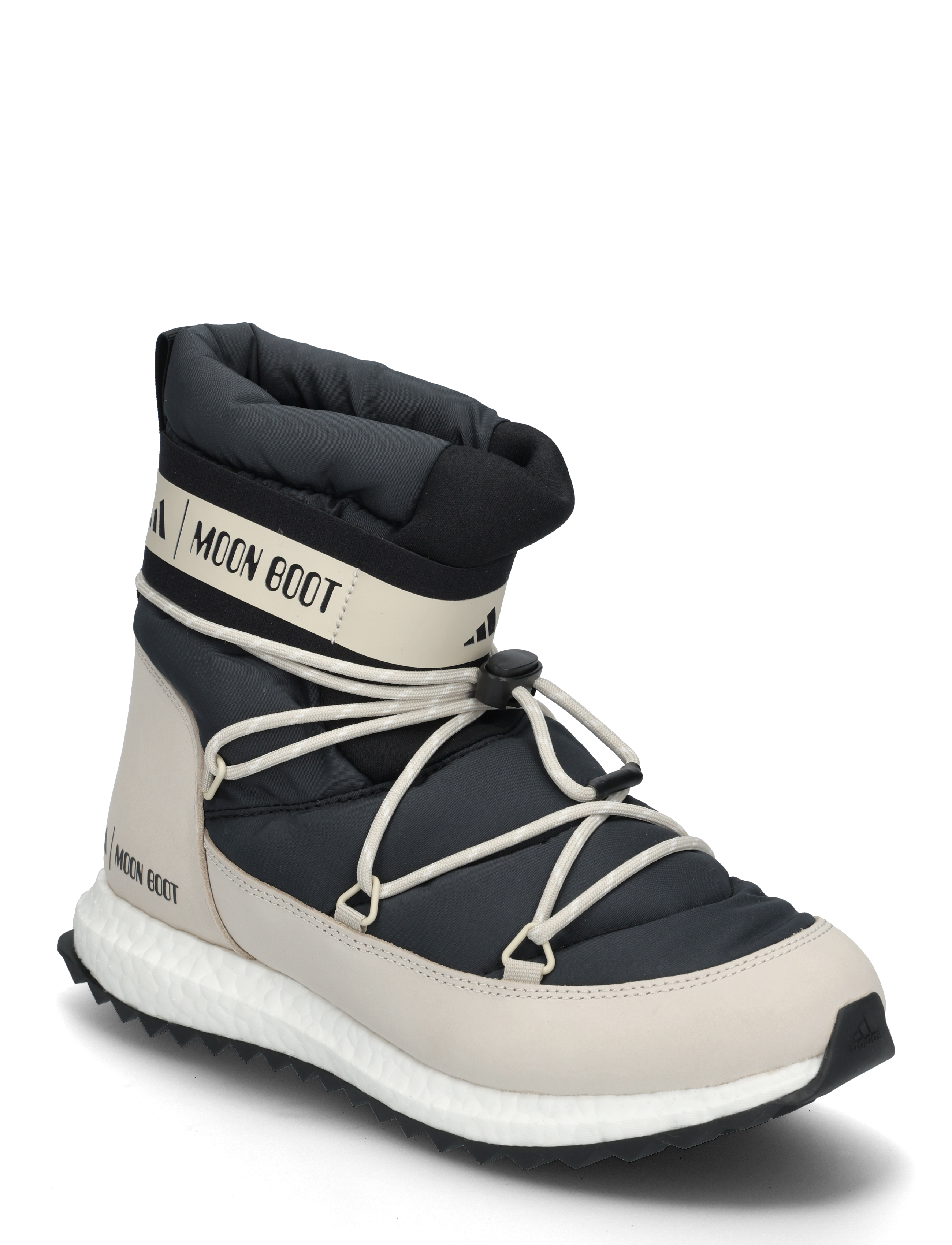 adidas Sportswear adidas x MOONBOOT MOONBOOST HIGH - Wanderschuhe - CBLACK/CBLACK/CBROWN / black