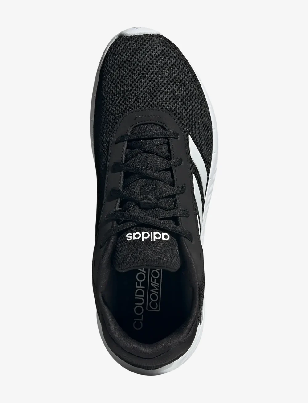 adidas Sportswear - CLOUDFOAM COMFY - låga sneakers - cblack/ftwwht/cblack - 5
