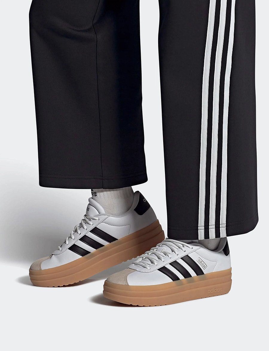 adidas Sportswear - VL COURT BOLD - sporta apavi ar zemu augšdaļu - ftwwht/cblack/wonbei - 0