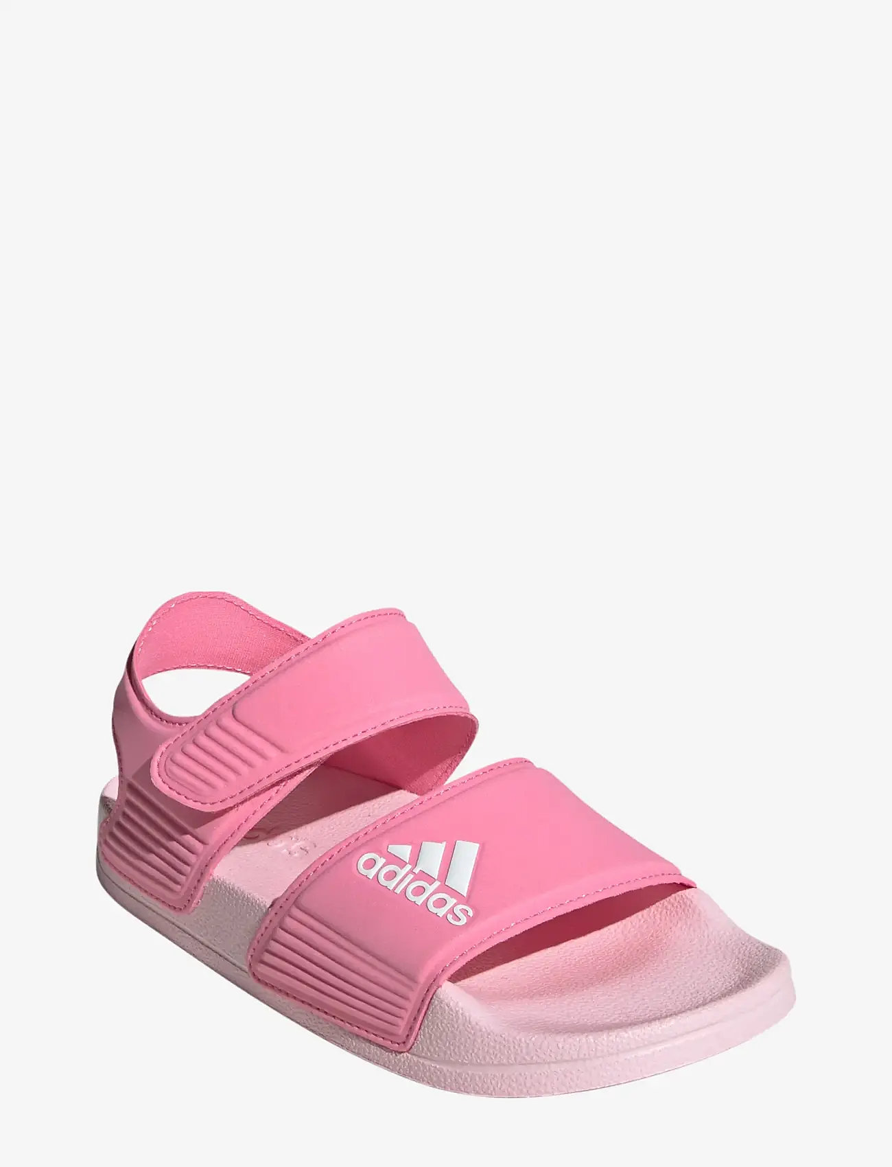adidas Sportswear - ADILETTE SANDAL K - shoes - blipnk/ftwwht/clpink - 0